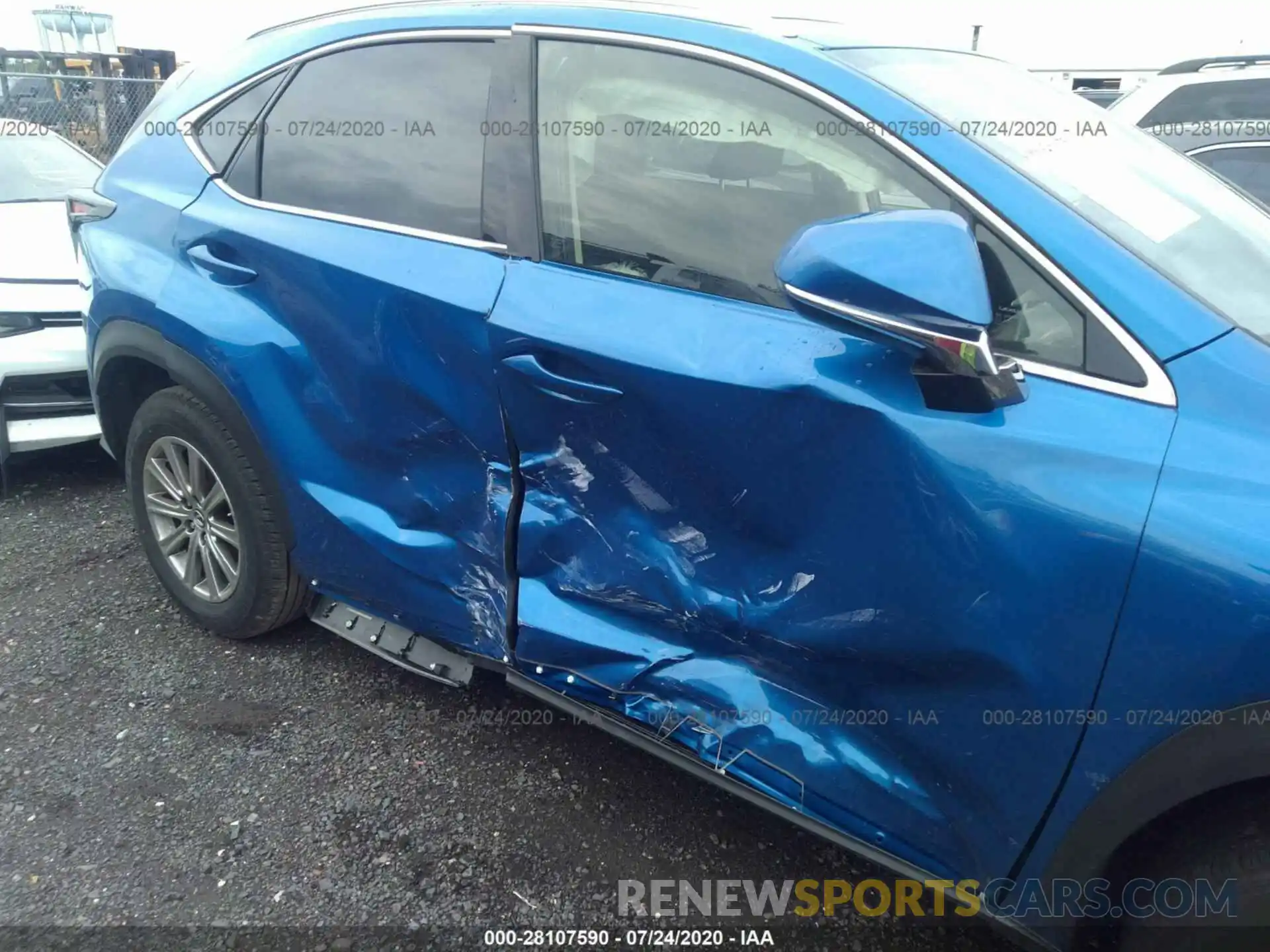 6 Фотография поврежденного автомобиля JTJDARDZ1L2228008 LEXUS NX 2020