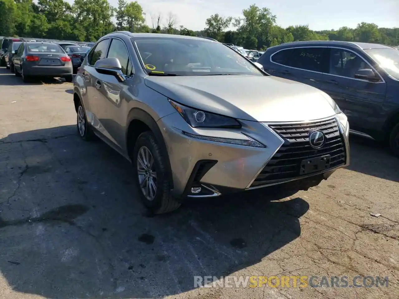 1 Photograph of a damaged car JTJDARDZ1L2231846 LEXUS NX 2020