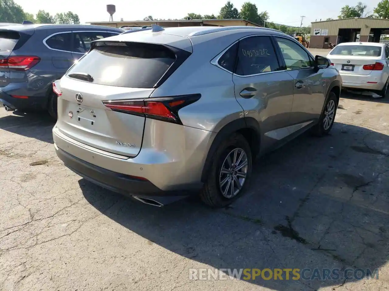 4 Фотография поврежденного автомобиля JTJDARDZ1L2231846 LEXUS NX 2020