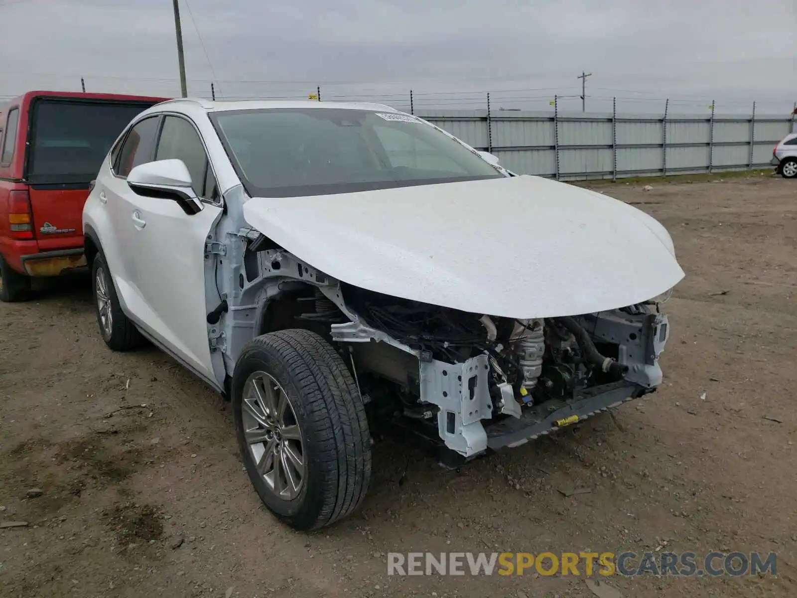 1 Фотография поврежденного автомобиля JTJDARDZ1L5000623 LEXUS NX 2020