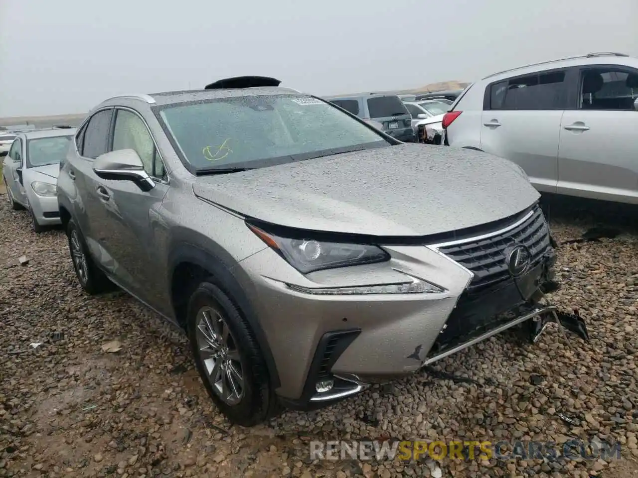 1 Photograph of a damaged car JTJDARDZ1L5001691 LEXUS NX 2020