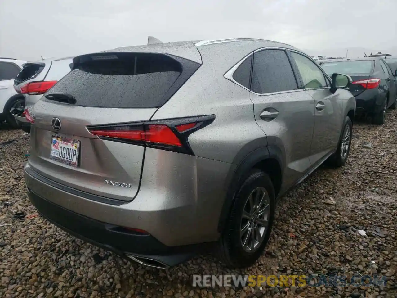 4 Photograph of a damaged car JTJDARDZ1L5001691 LEXUS NX 2020