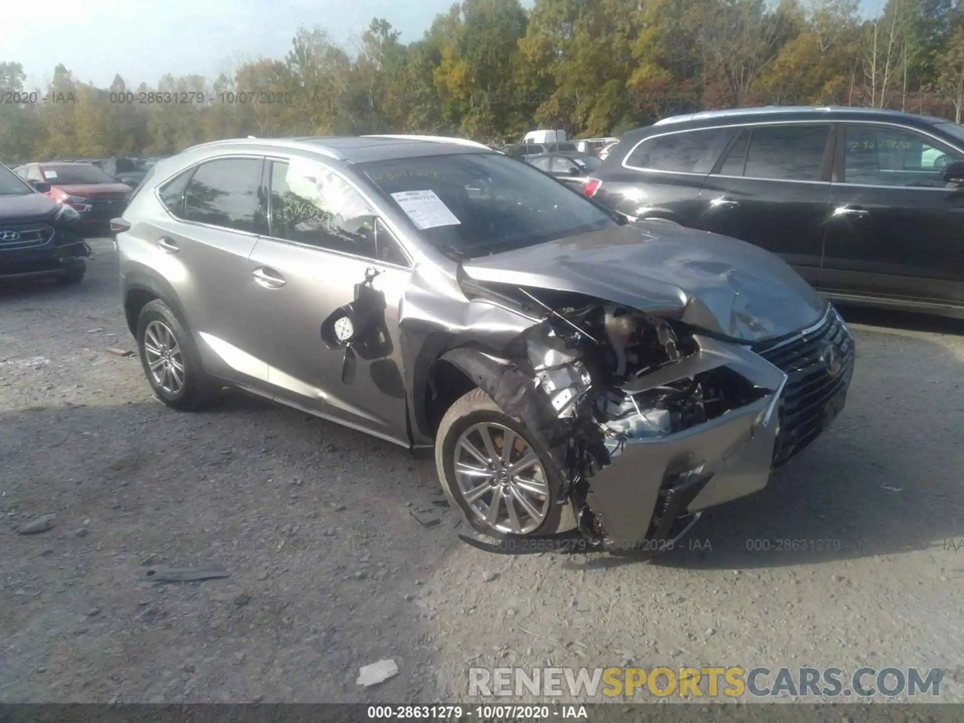 1 Фотография поврежденного автомобиля JTJDARDZ1L5010861 LEXUS NX 2020