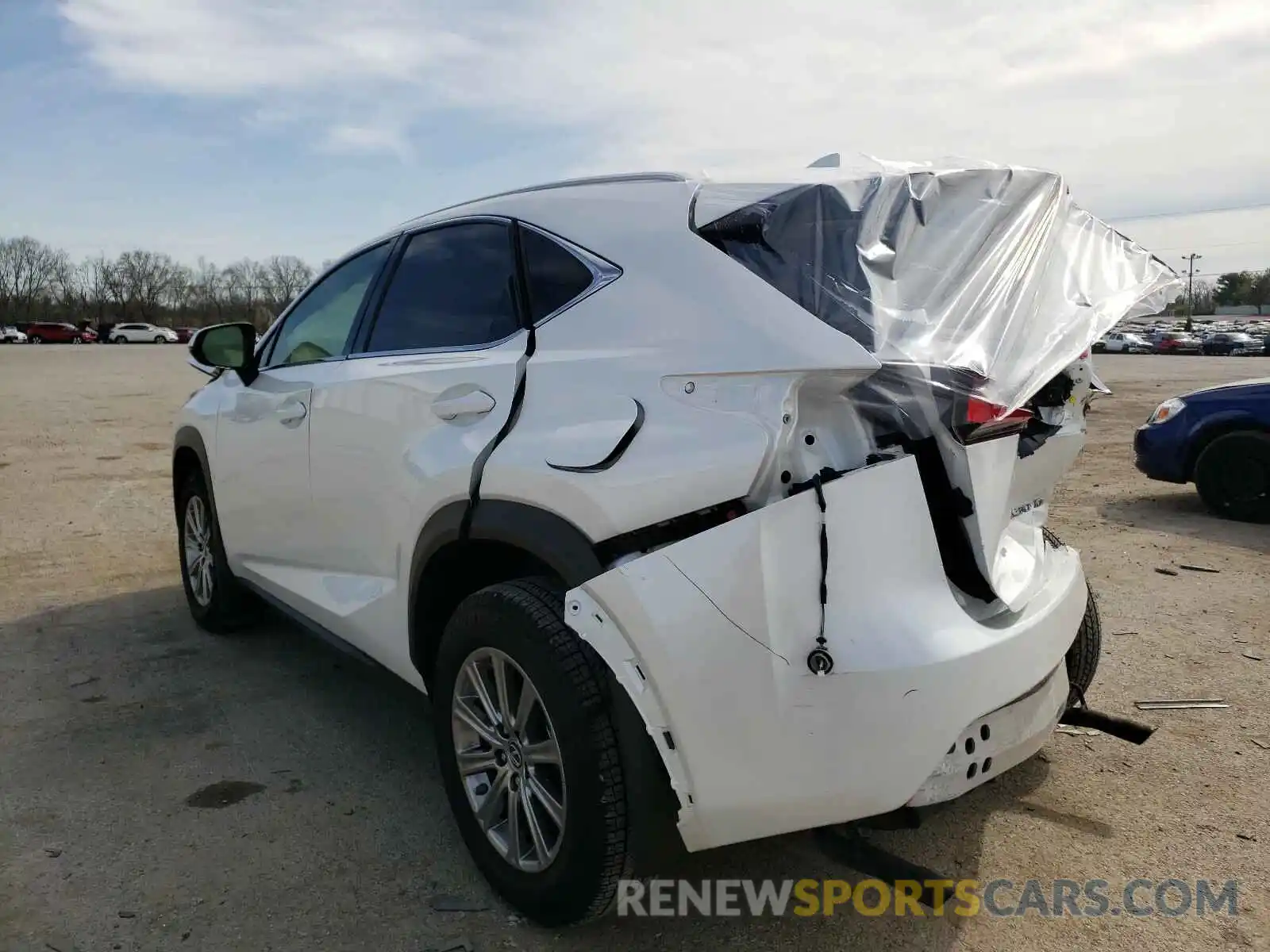 3 Photograph of a damaged car JTJDARDZ1L5017194 LEXUS NX 2020