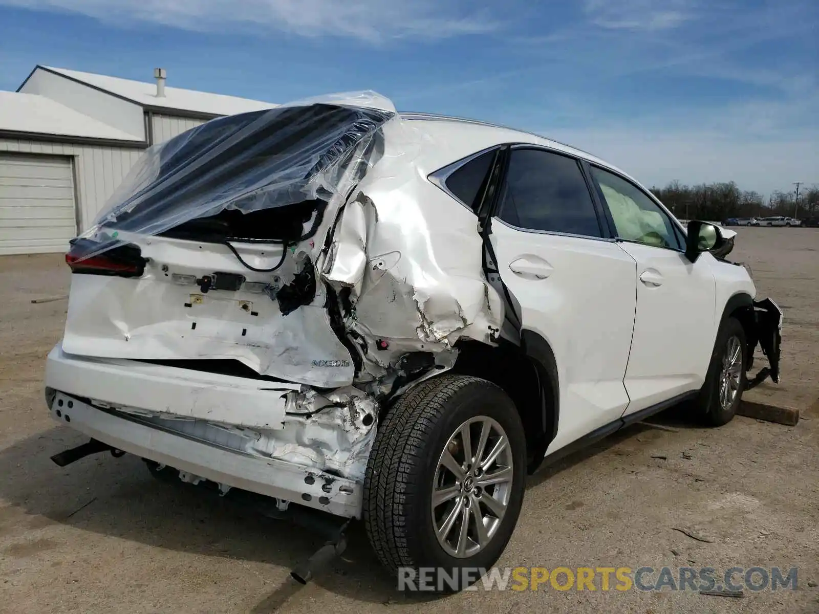 4 Photograph of a damaged car JTJDARDZ1L5017194 LEXUS NX 2020