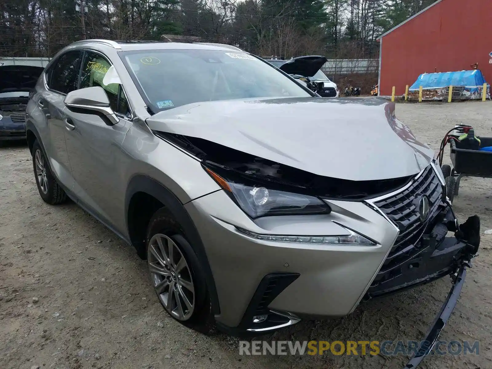 1 Photograph of a damaged car JTJDARDZ2L2218779 LEXUS NX 2020