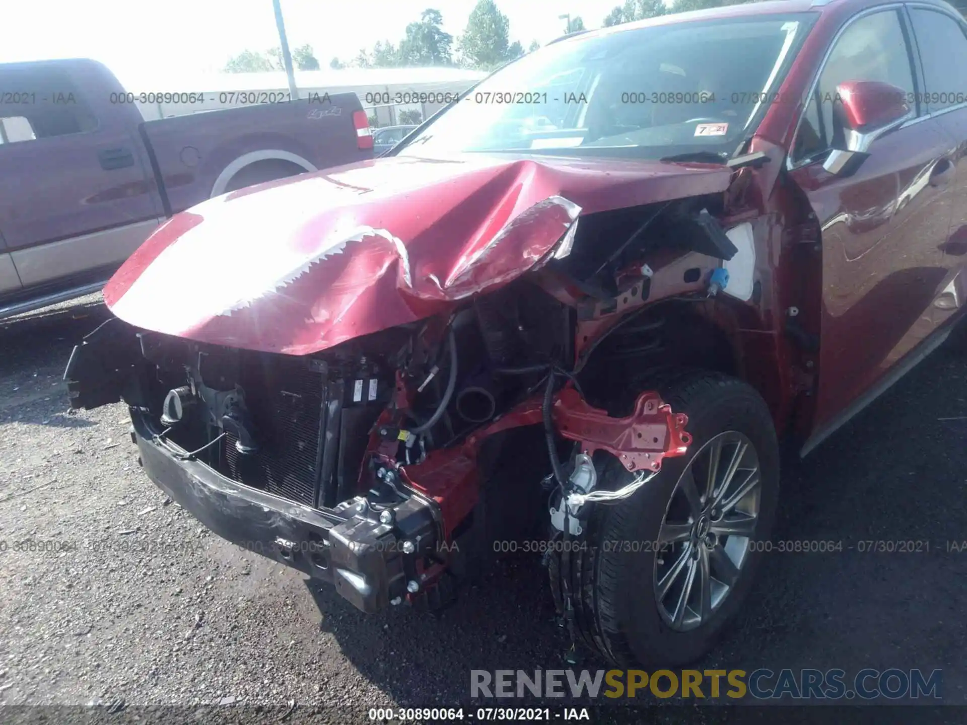 6 Photograph of a damaged car JTJDARDZ2L2219091 LEXUS NX 2020