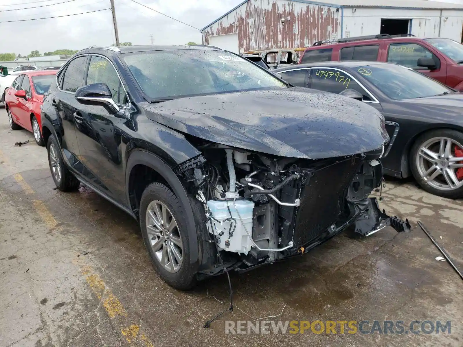 1 Photograph of a damaged car JTJDARDZ2L2236134 LEXUS NX 2020