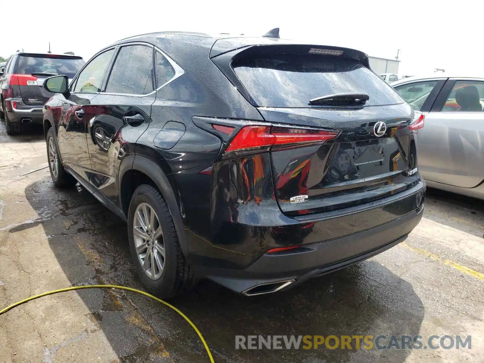 3 Photograph of a damaged car JTJDARDZ2L2236134 LEXUS NX 2020