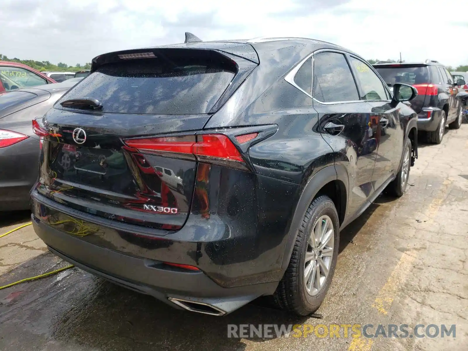 4 Photograph of a damaged car JTJDARDZ2L2236134 LEXUS NX 2020