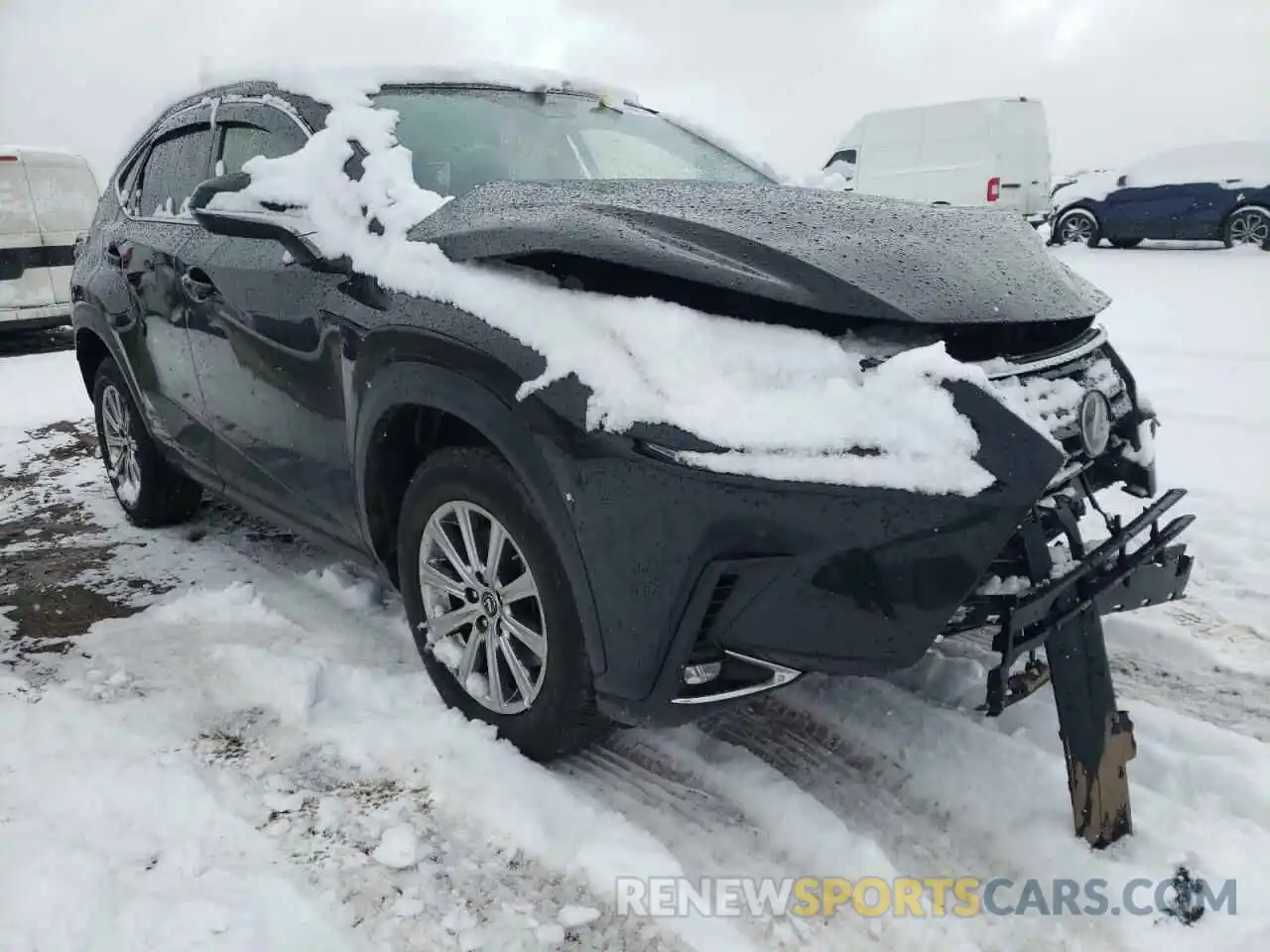 1 Photograph of a damaged car JTJDARDZ2L5001697 LEXUS NX 2020