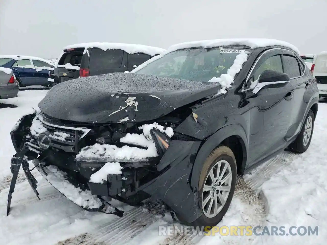 2 Photograph of a damaged car JTJDARDZ2L5001697 LEXUS NX 2020