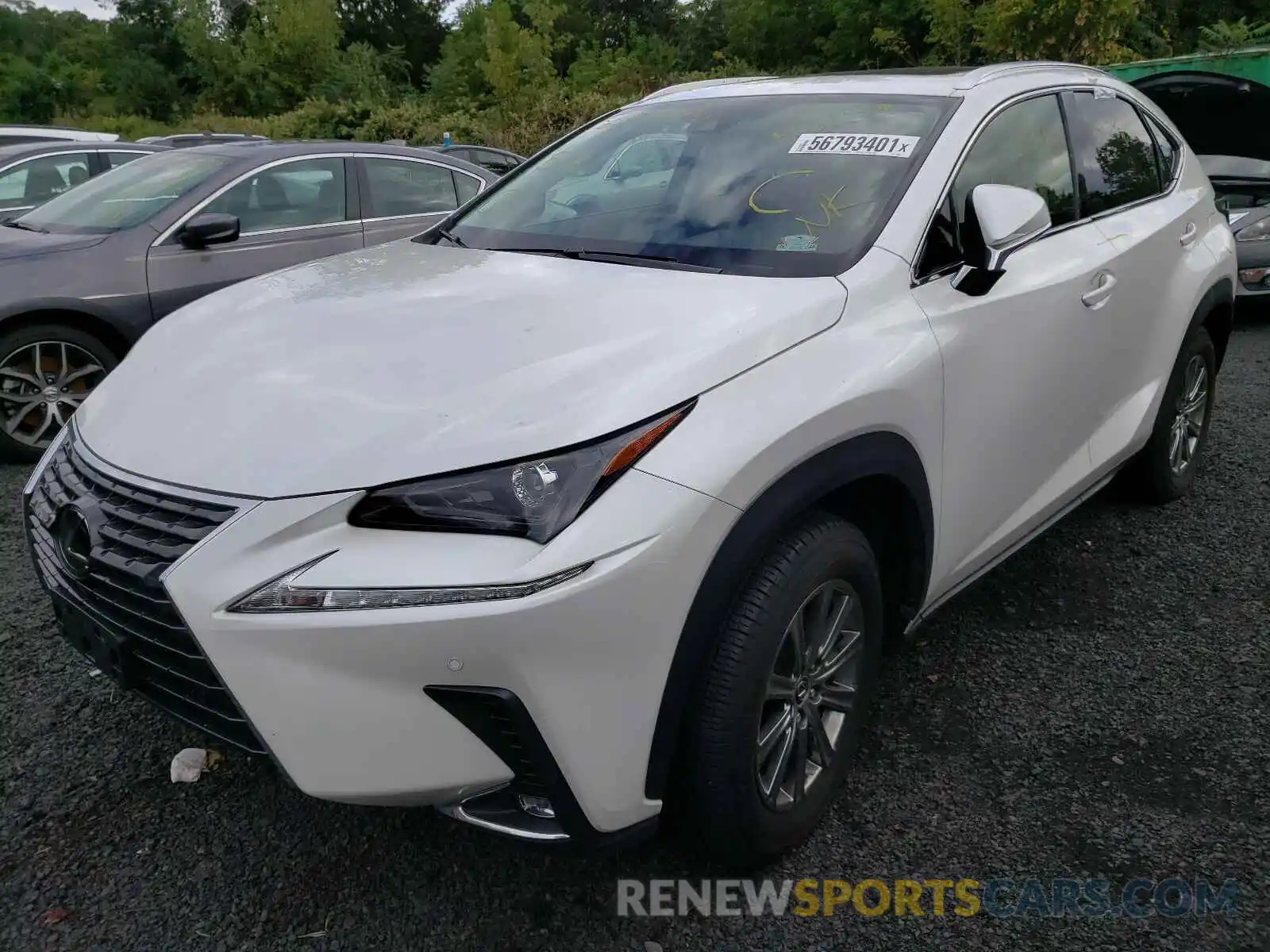 2 Photograph of a damaged car JTJDARDZ2L5005524 LEXUS NX 2020