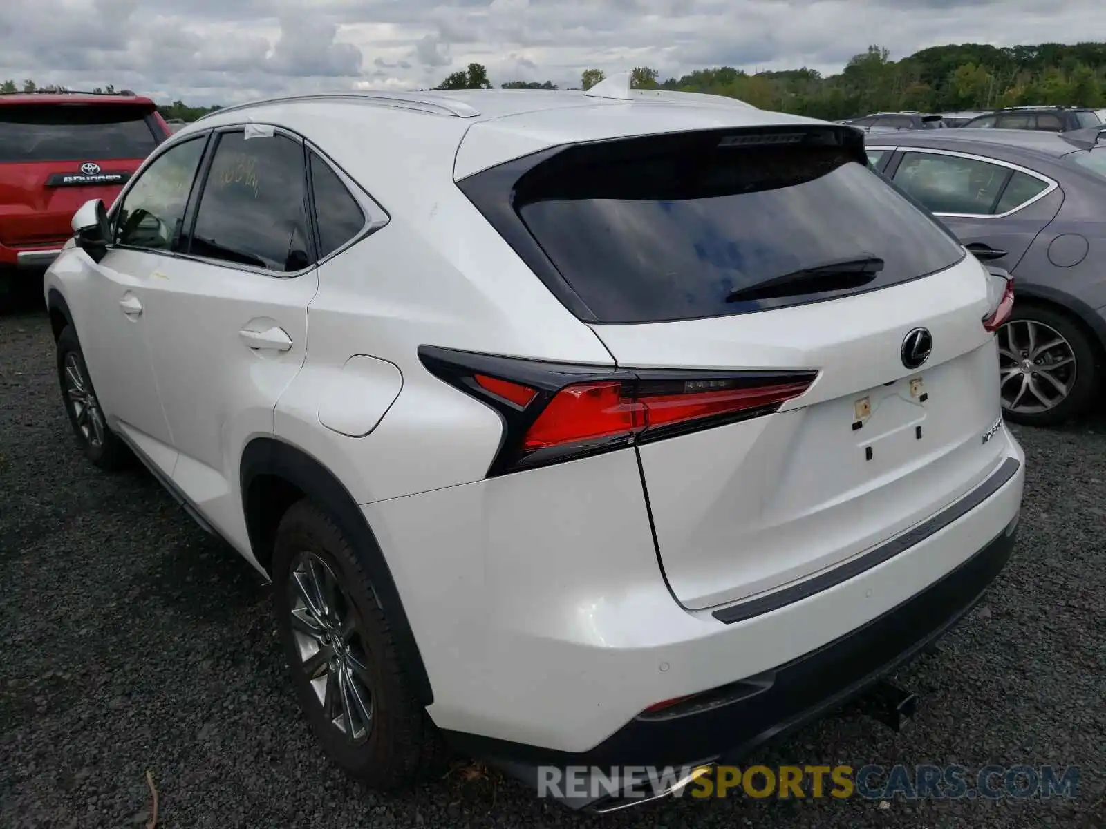 3 Фотография поврежденного автомобиля JTJDARDZ2L5005524 LEXUS NX 2020