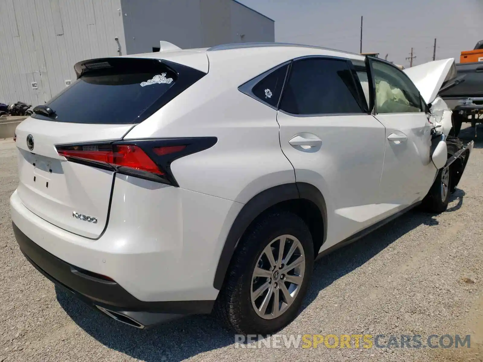 4 Фотография поврежденного автомобиля JTJDARDZ2L5016698 LEXUS NX 2020