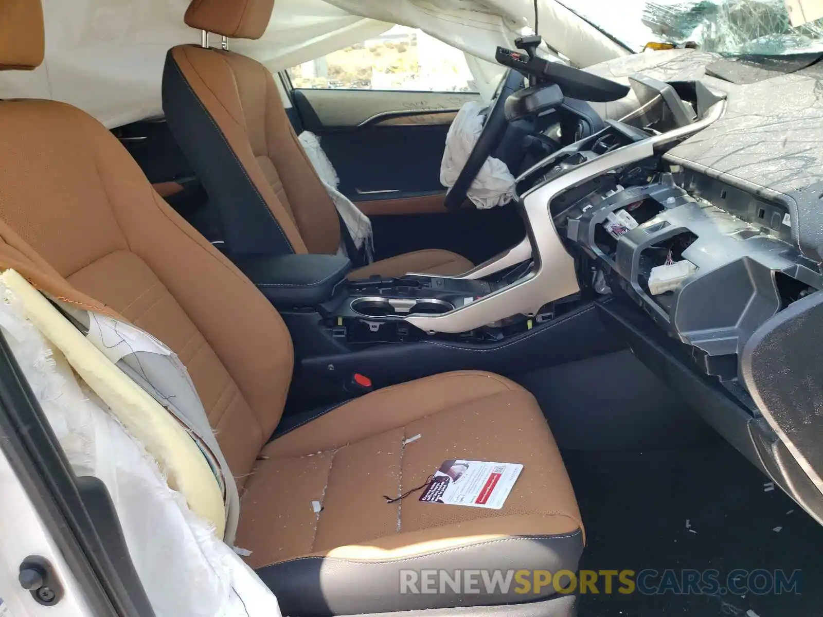 5 Photograph of a damaged car JTJDARDZ2L5016698 LEXUS NX 2020