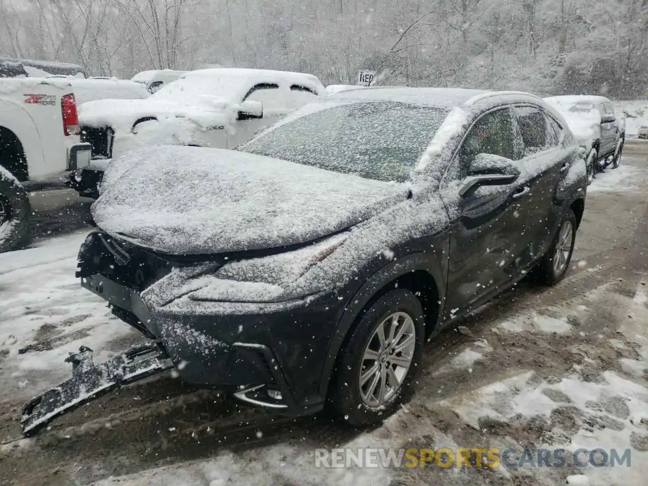 2 Photograph of a damaged car JTJDARDZ3L2230925 LEXUS NX 2020