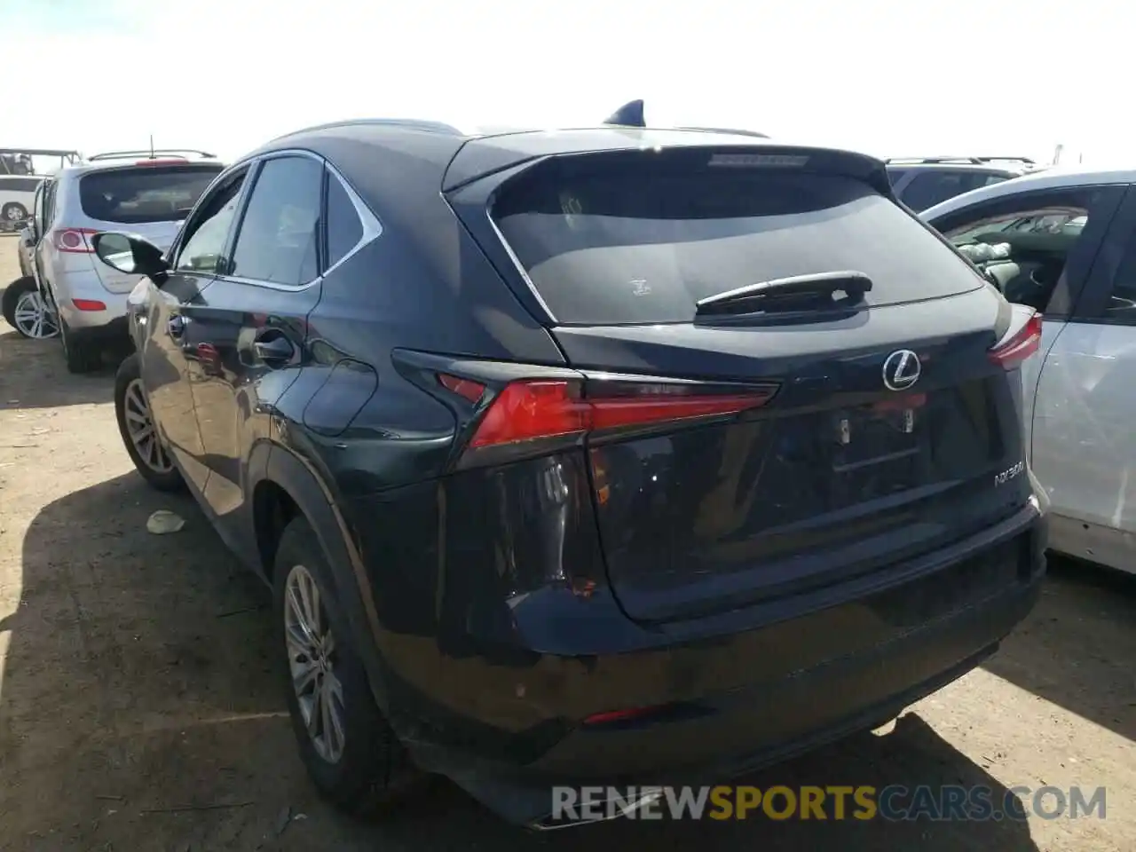 3 Фотография поврежденного автомобиля JTJDARDZ3L2235364 LEXUS NX 2020