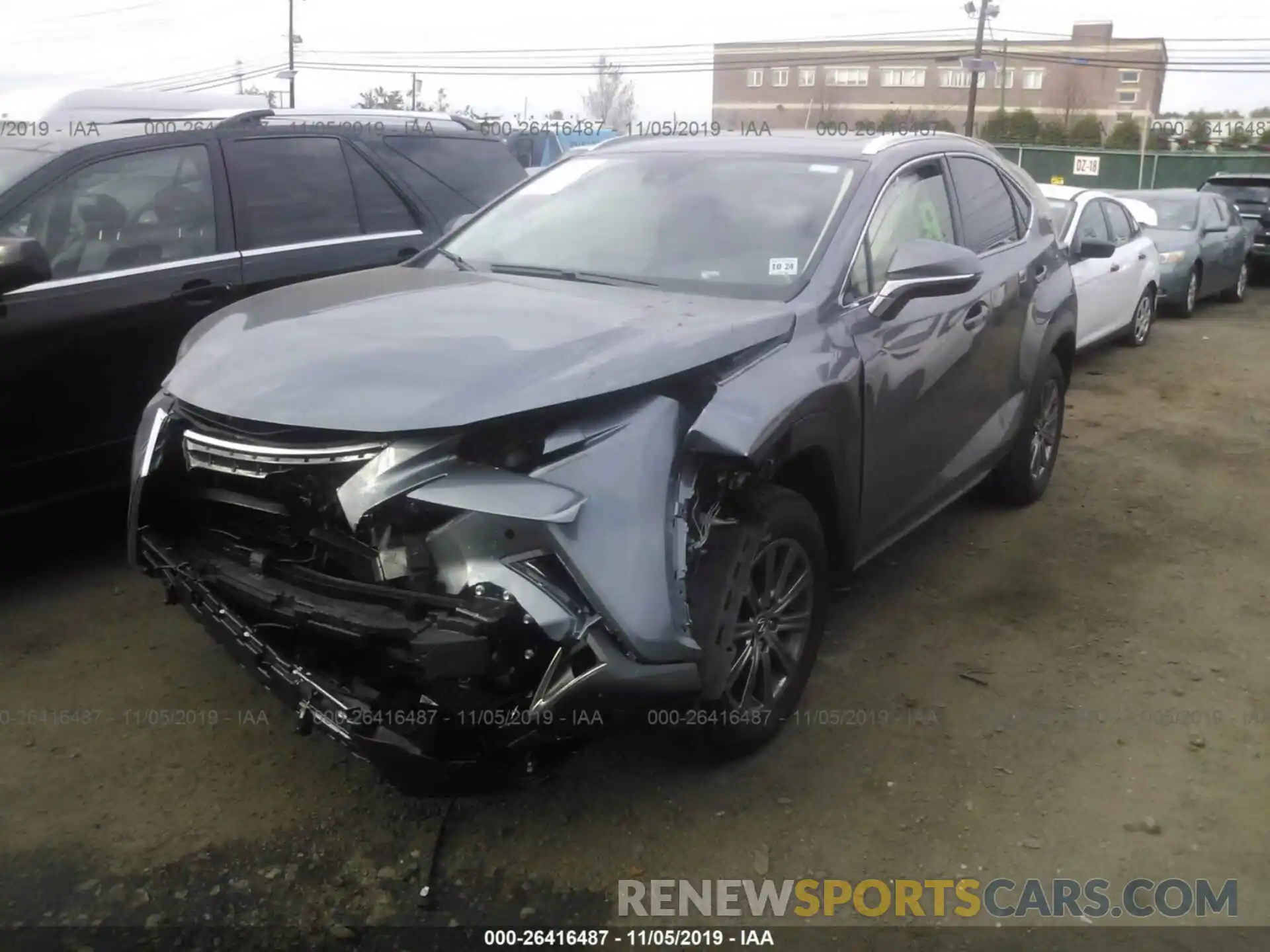 2 Photograph of a damaged car JTJDARDZ3L5004964 LEXUS NX 2020