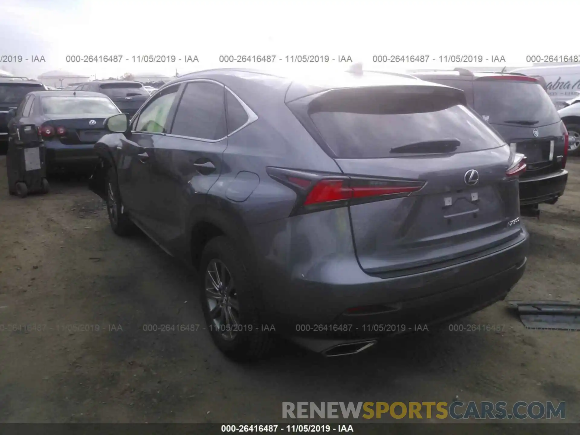 3 Photograph of a damaged car JTJDARDZ3L5004964 LEXUS NX 2020