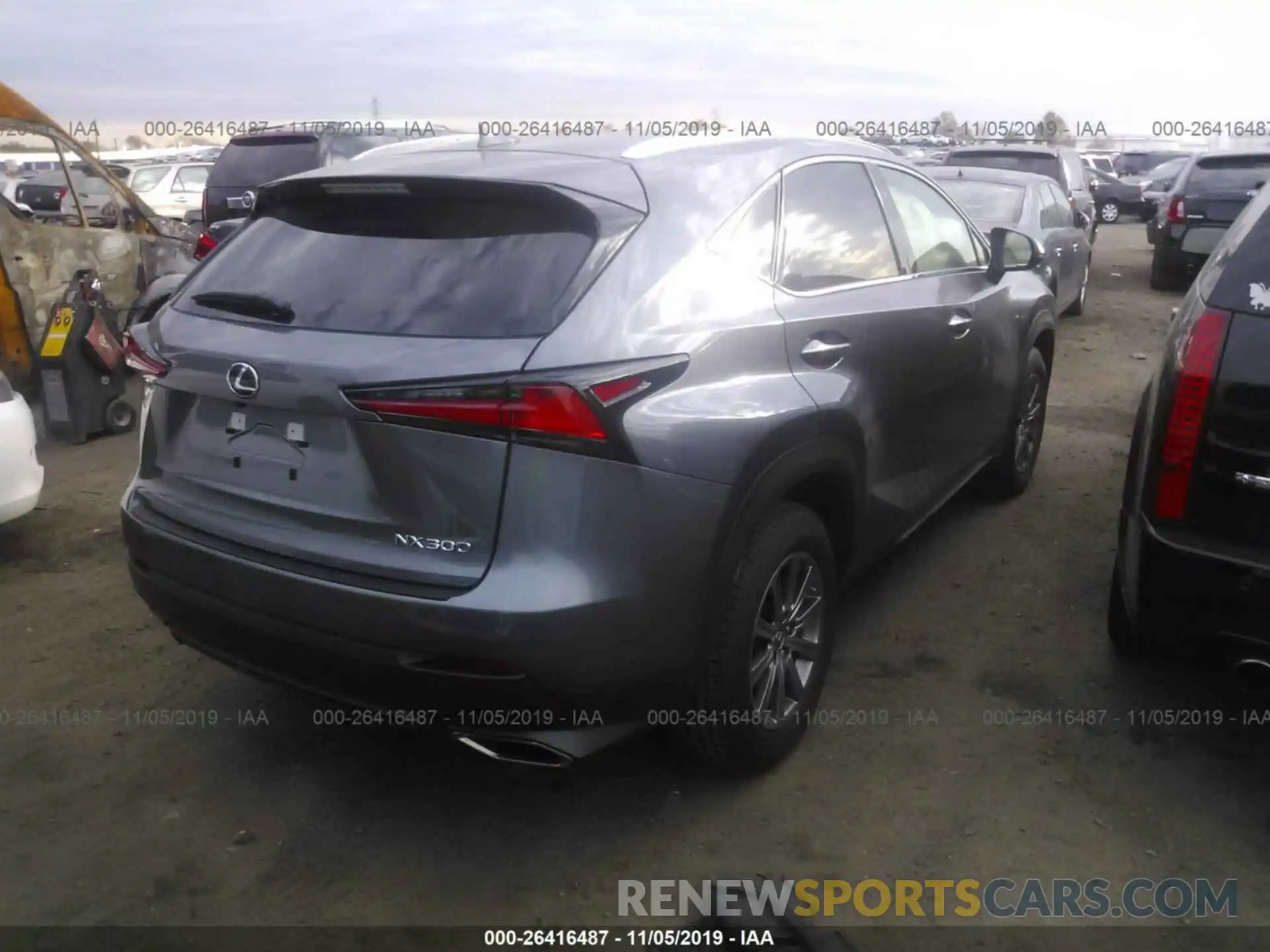 4 Photograph of a damaged car JTJDARDZ3L5004964 LEXUS NX 2020