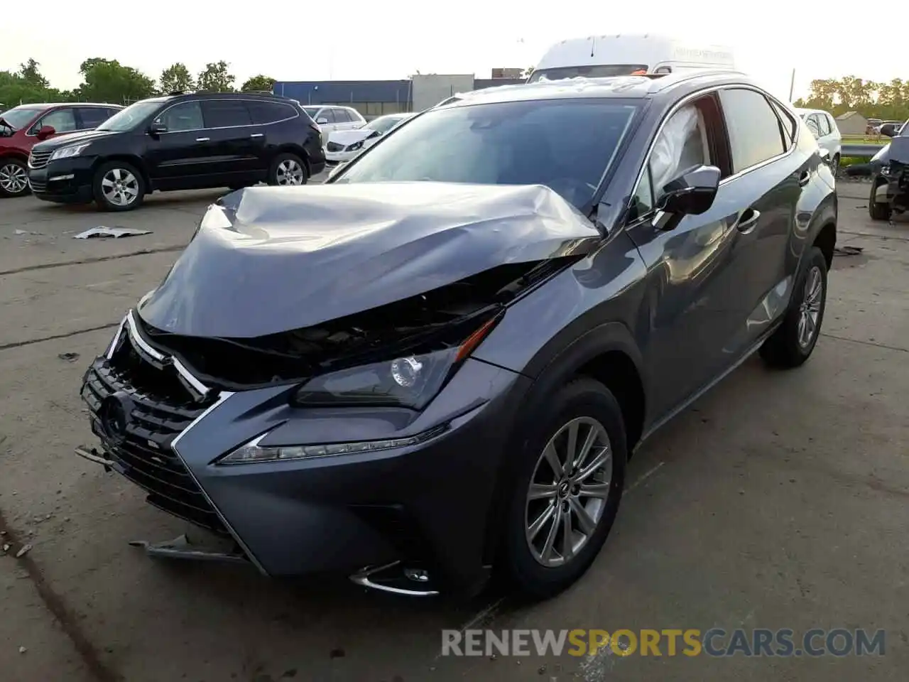 2 Photograph of a damaged car JTJDARDZ3L5008464 LEXUS NX 2020