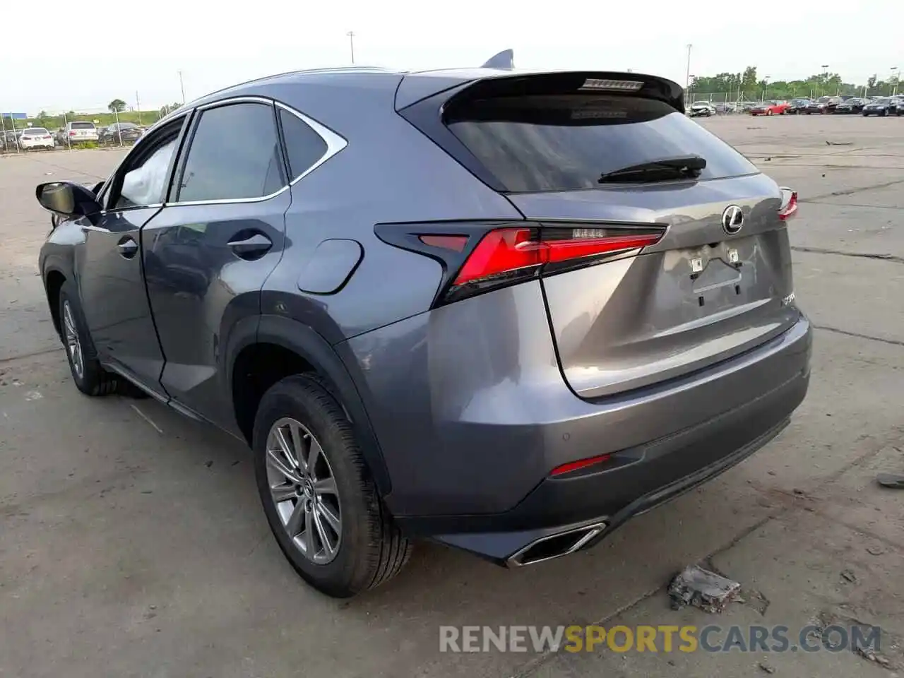 3 Фотография поврежденного автомобиля JTJDARDZ3L5008464 LEXUS NX 2020