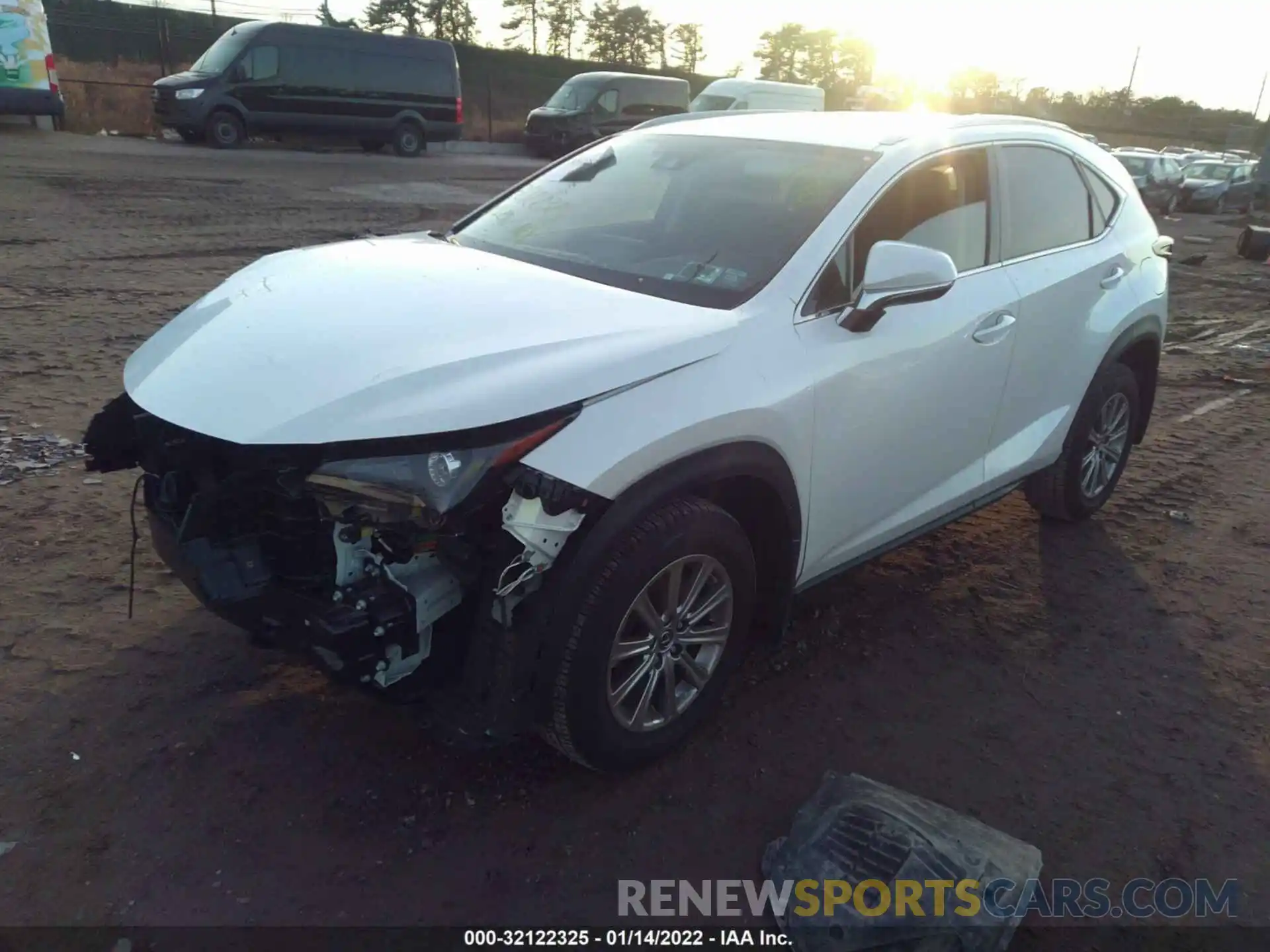 2 Photograph of a damaged car JTJDARDZ4L2233901 LEXUS NX 2020