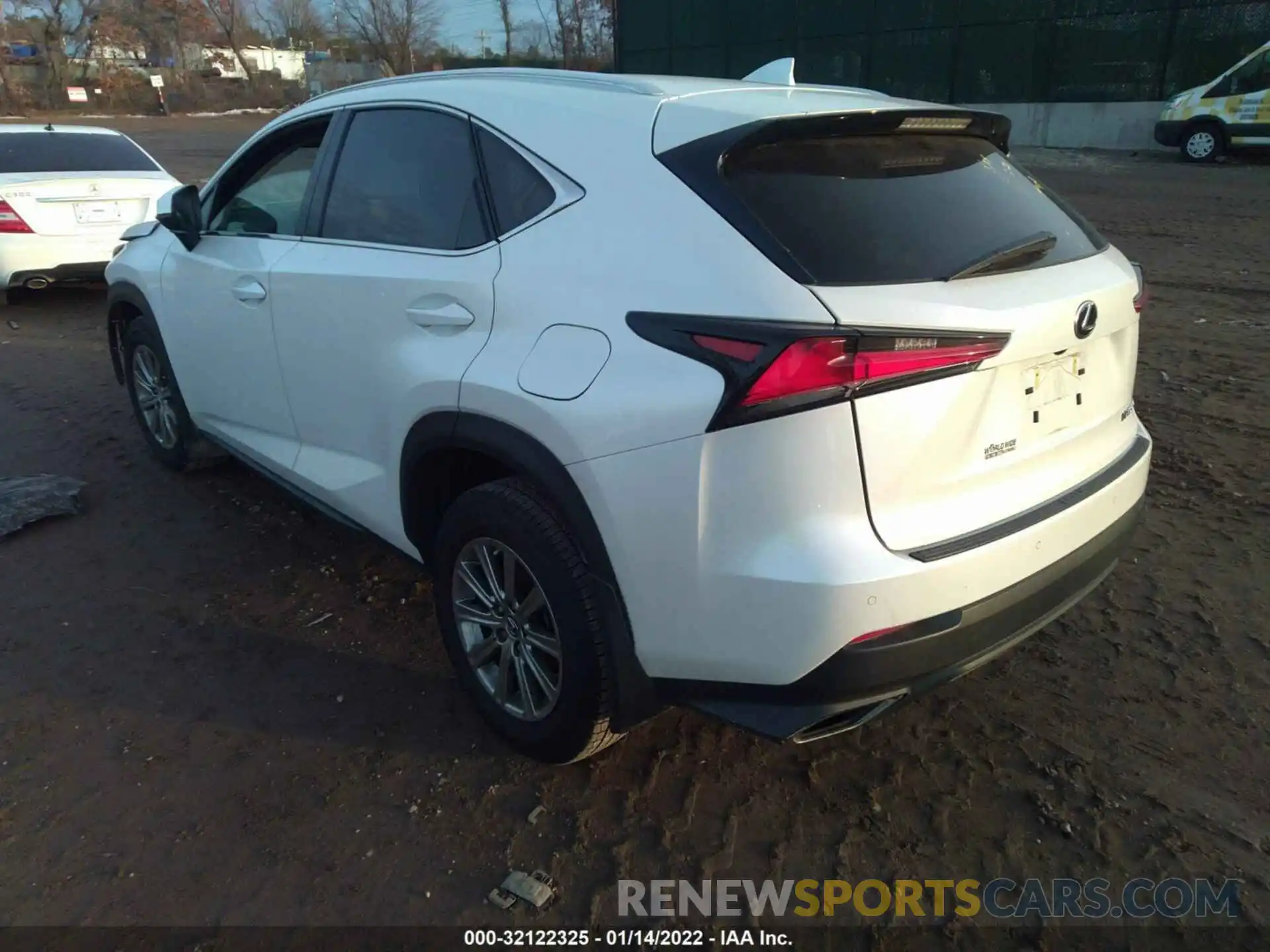 3 Photograph of a damaged car JTJDARDZ4L2233901 LEXUS NX 2020