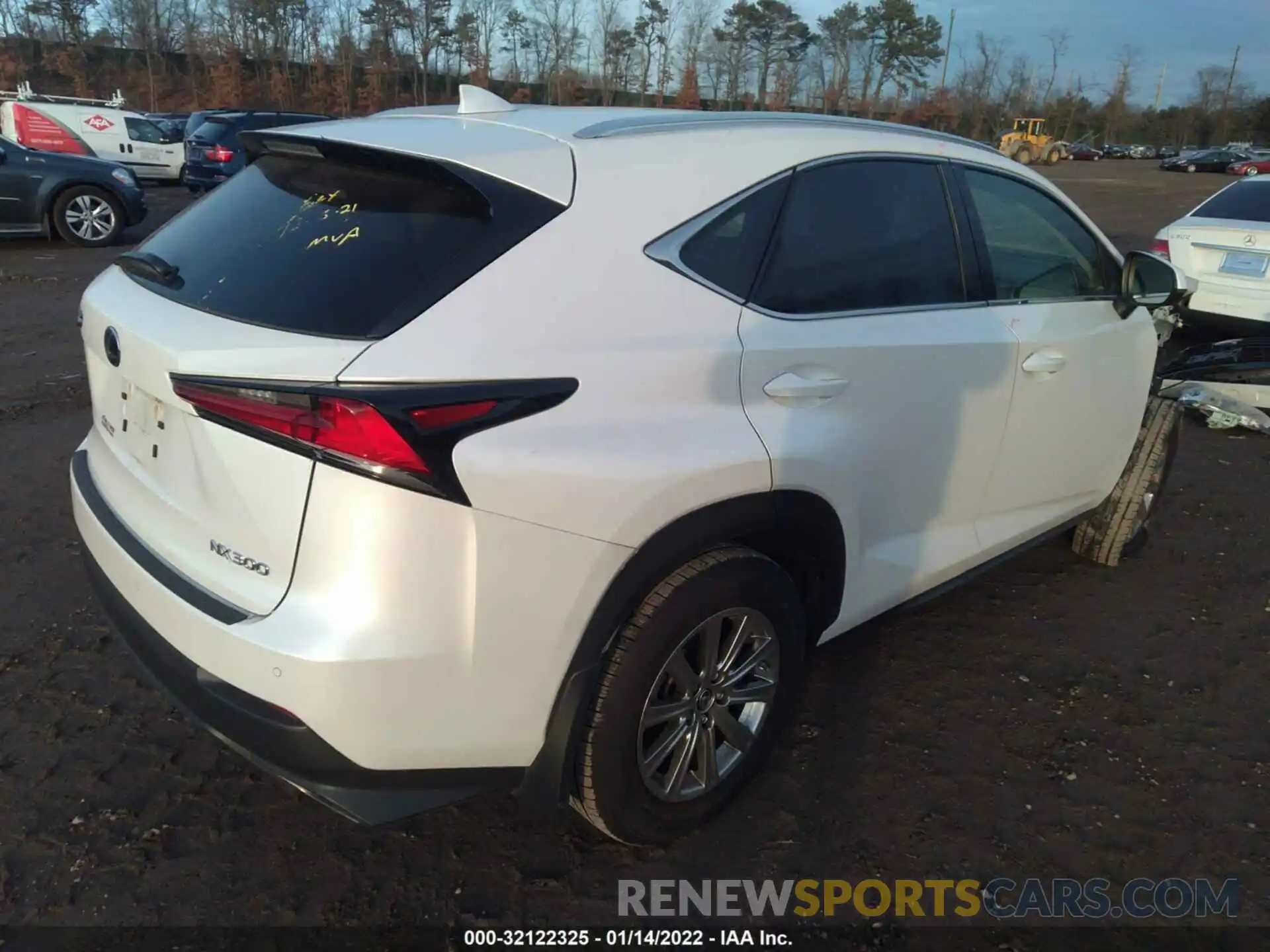 4 Photograph of a damaged car JTJDARDZ4L2233901 LEXUS NX 2020