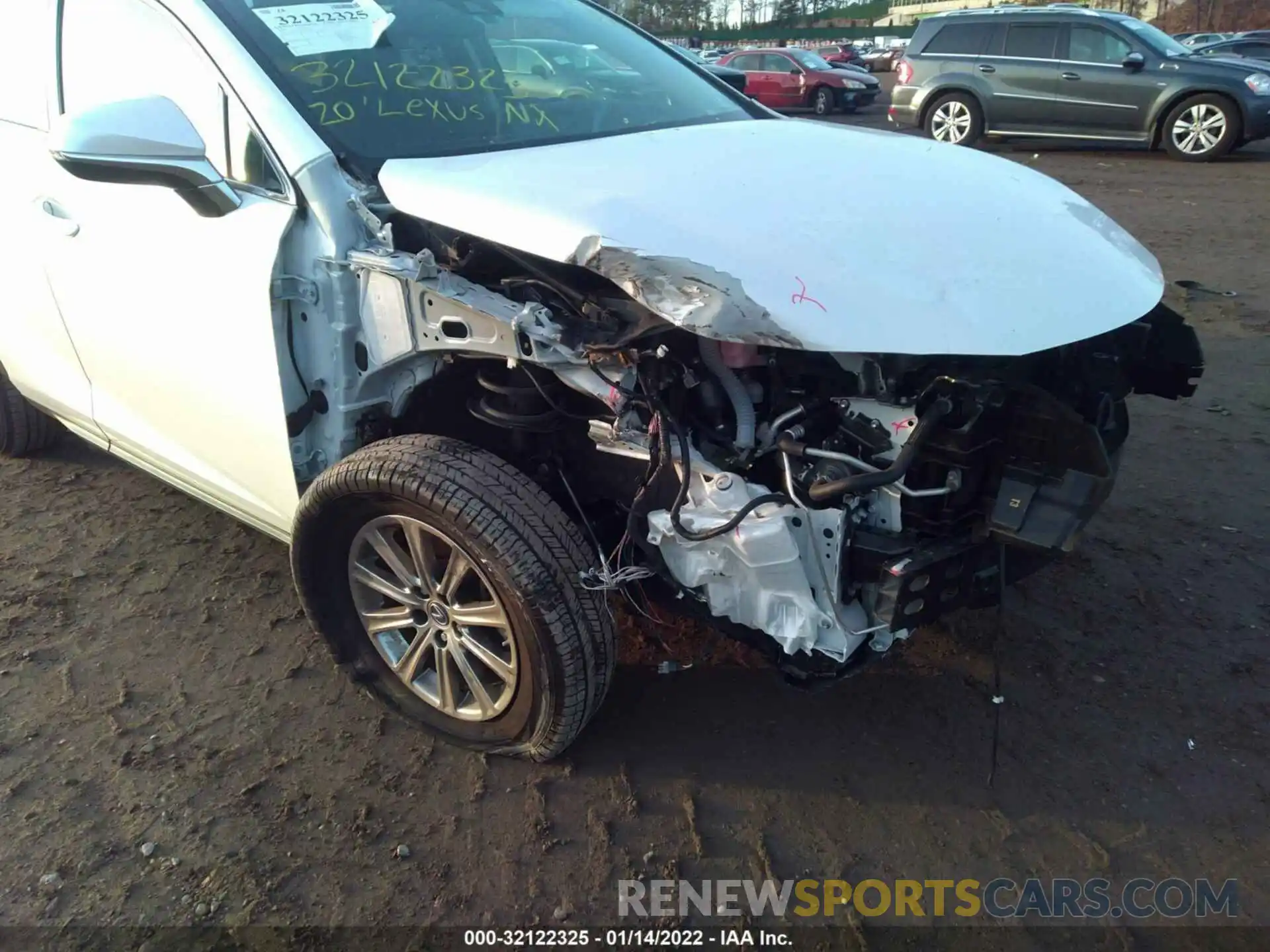 6 Photograph of a damaged car JTJDARDZ4L2233901 LEXUS NX 2020