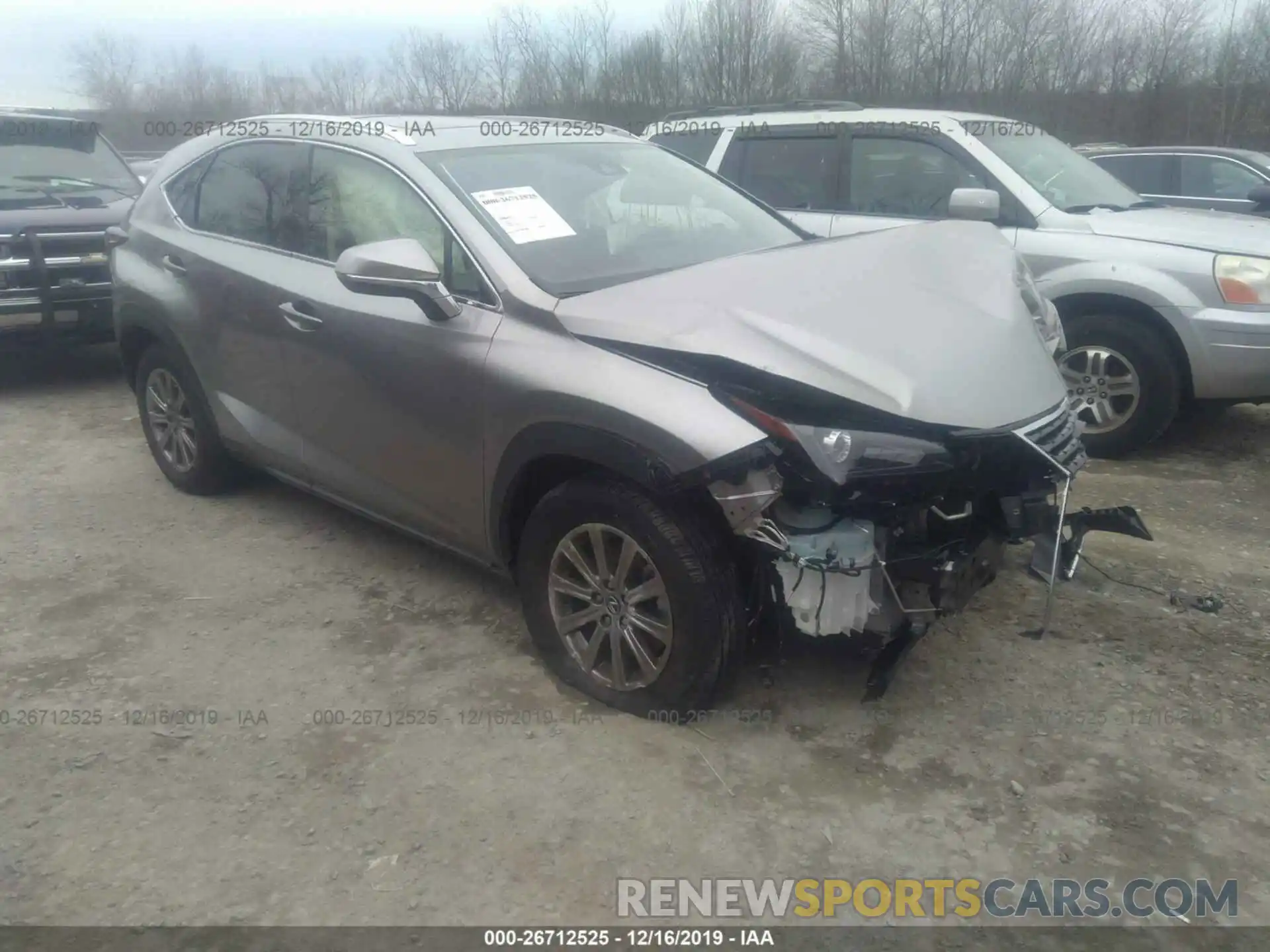 1 Photograph of a damaged car JTJDARDZ4L5002530 LEXUS NX 2020