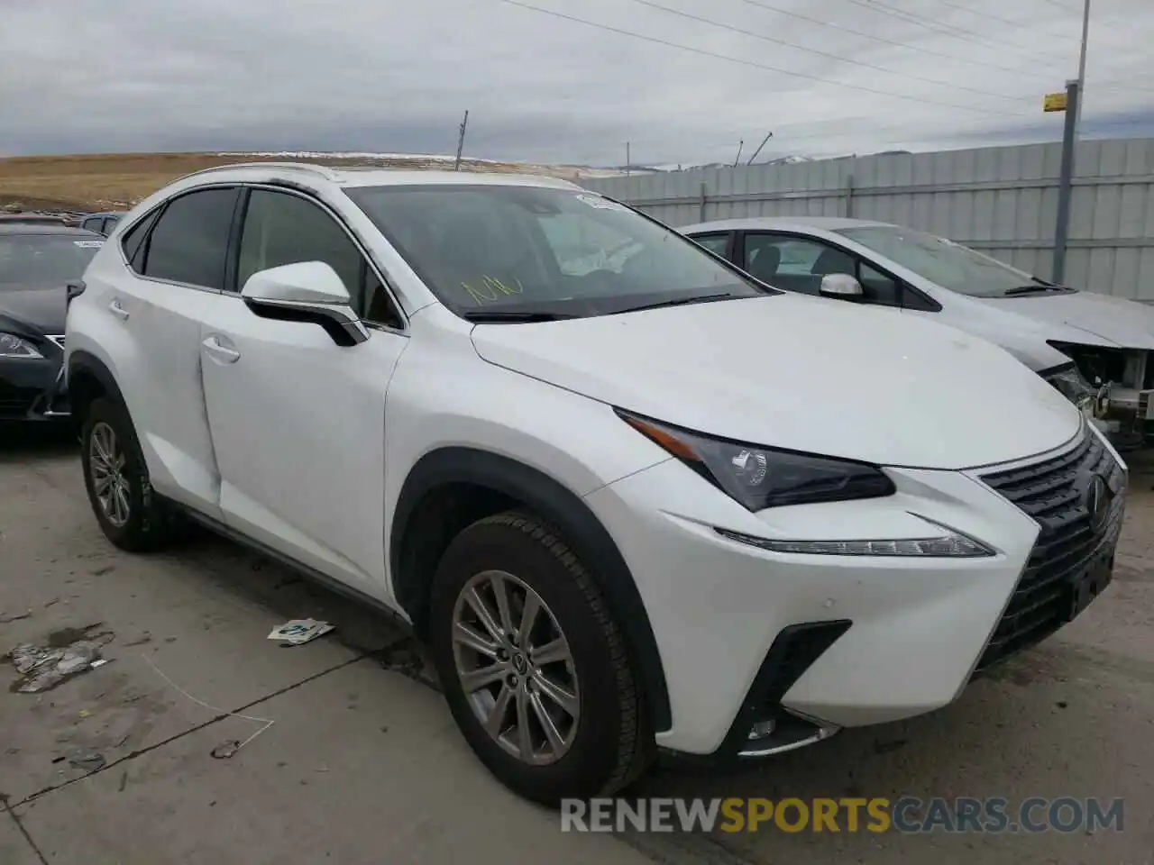 1 Photograph of a damaged car JTJDARDZ4L5007758 LEXUS NX 2020