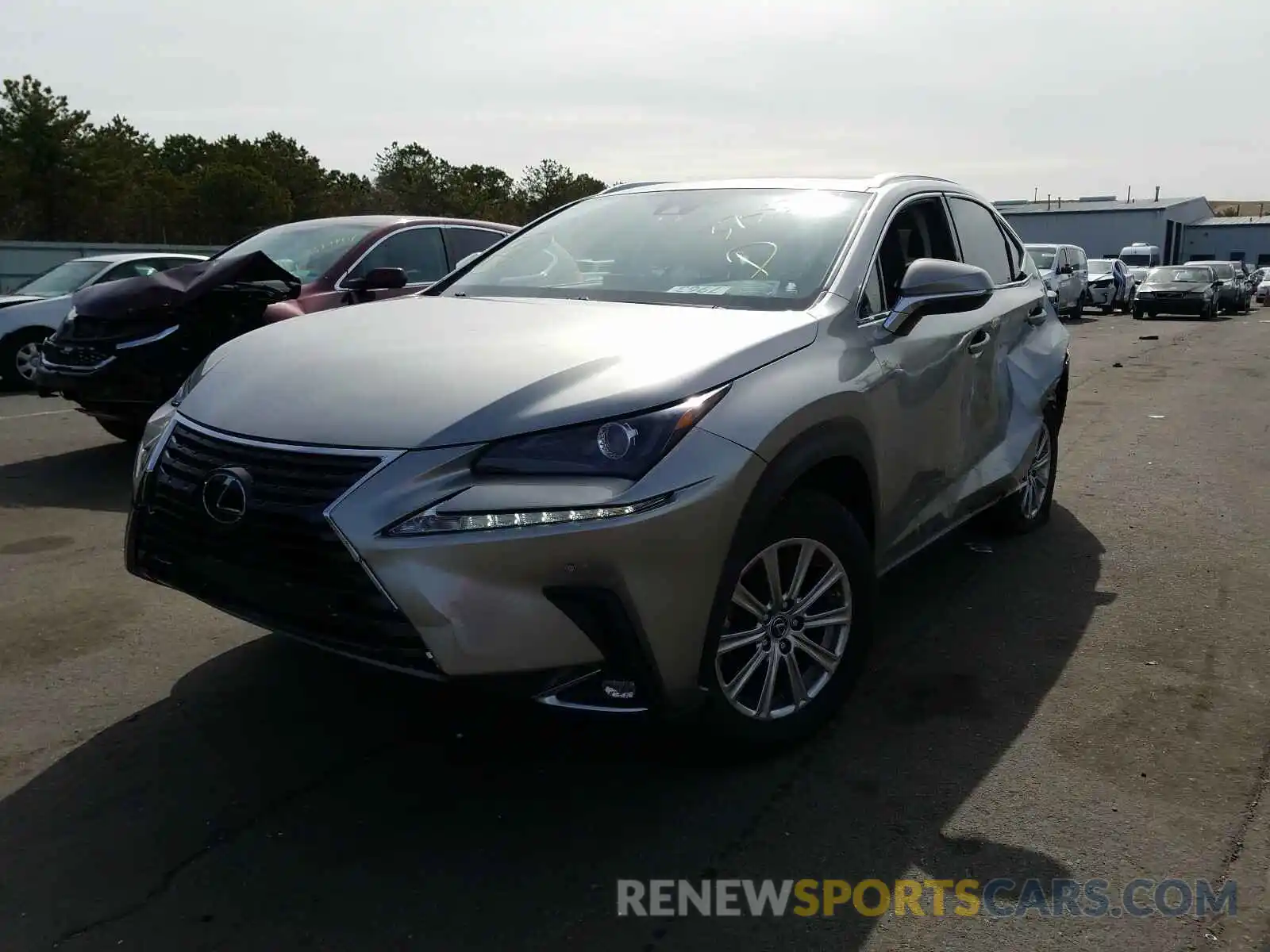 2 Photograph of a damaged car JTJDARDZ4L5012586 LEXUS NX 2020