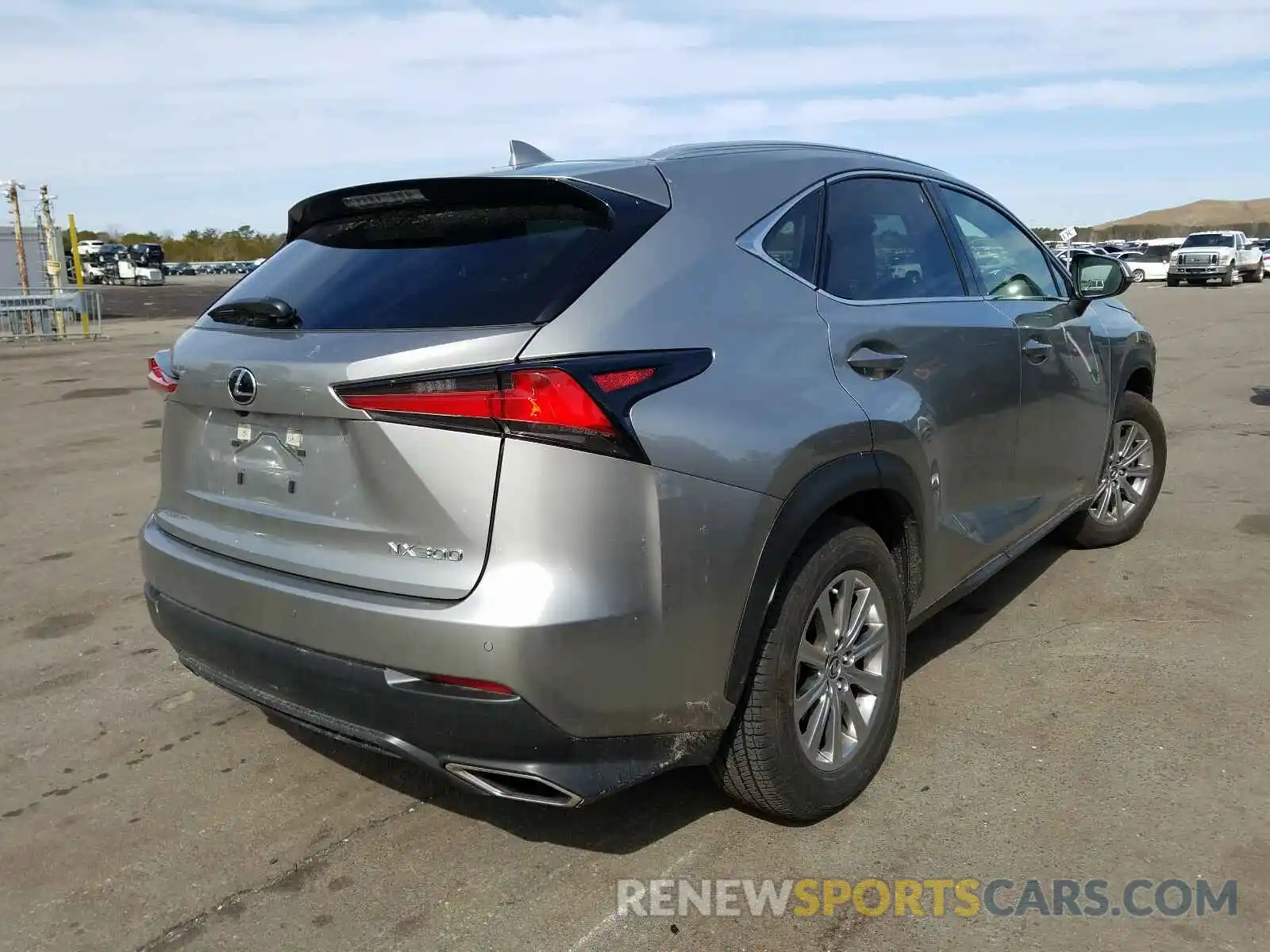 4 Фотография поврежденного автомобиля JTJDARDZ4L5012586 LEXUS NX 2020