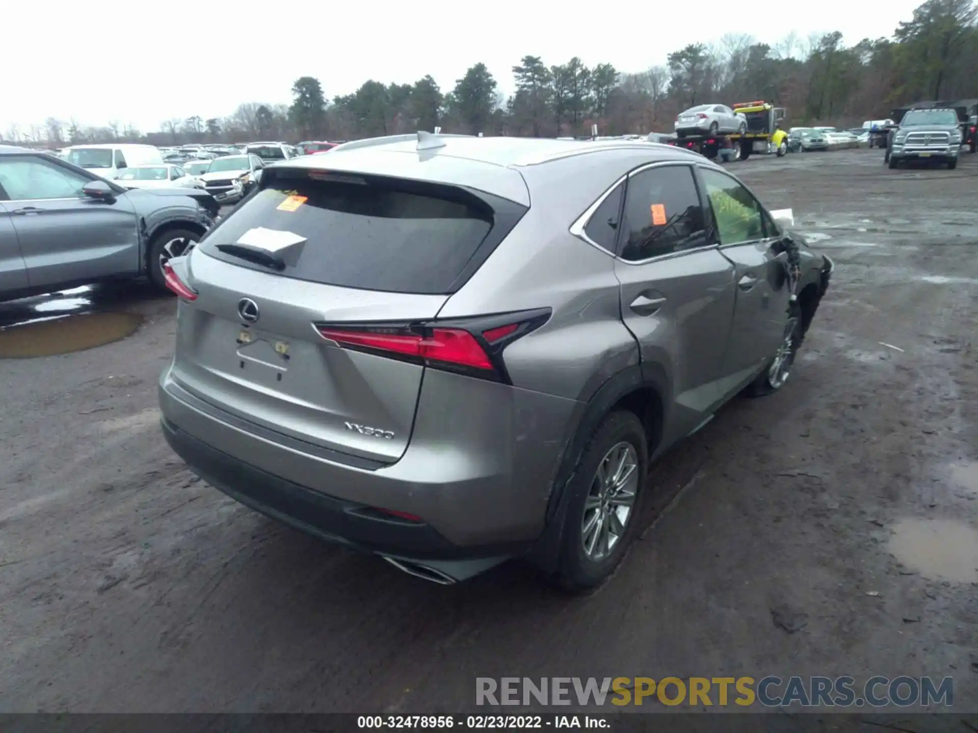 4 Фотография поврежденного автомобиля JTJDARDZ4L5015245 LEXUS NX 2020