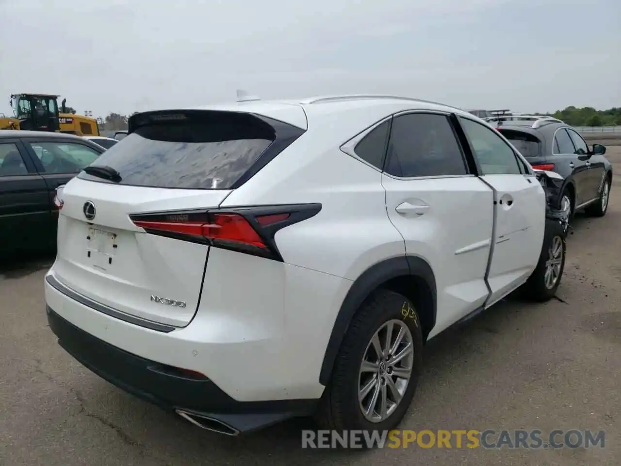 4 Фотография поврежденного автомобиля JTJDARDZ4L5015679 LEXUS NX 2020