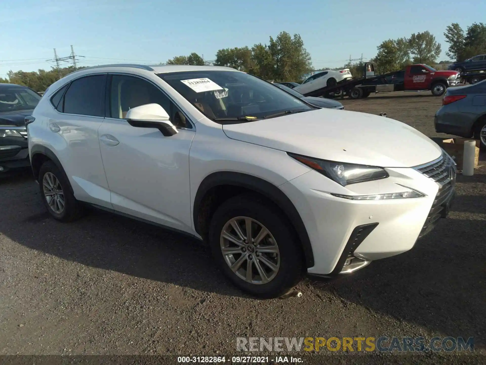 1 Photograph of a damaged car JTJDARDZ4L5016749 LEXUS NX 2020