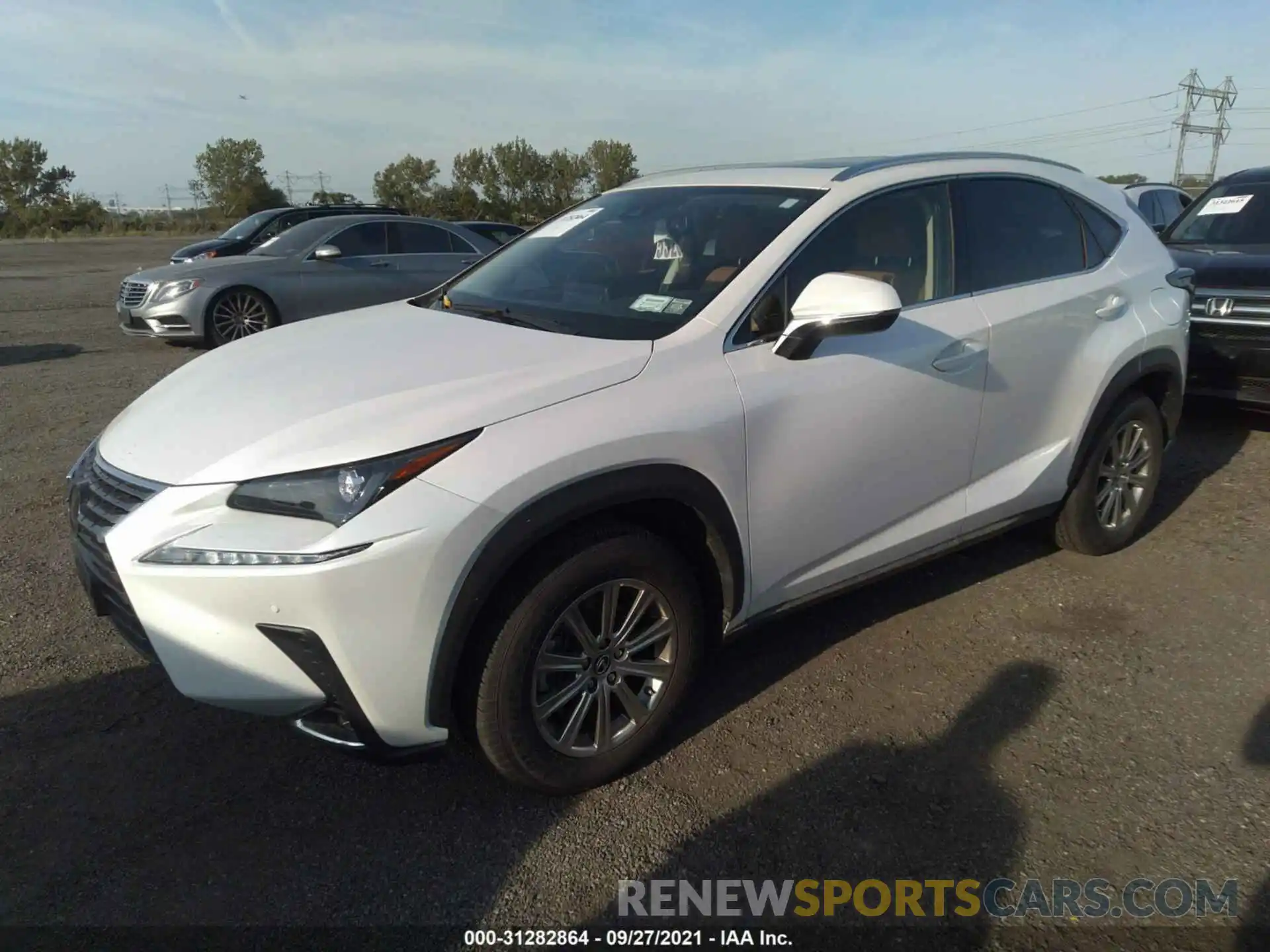 2 Фотография поврежденного автомобиля JTJDARDZ4L5016749 LEXUS NX 2020