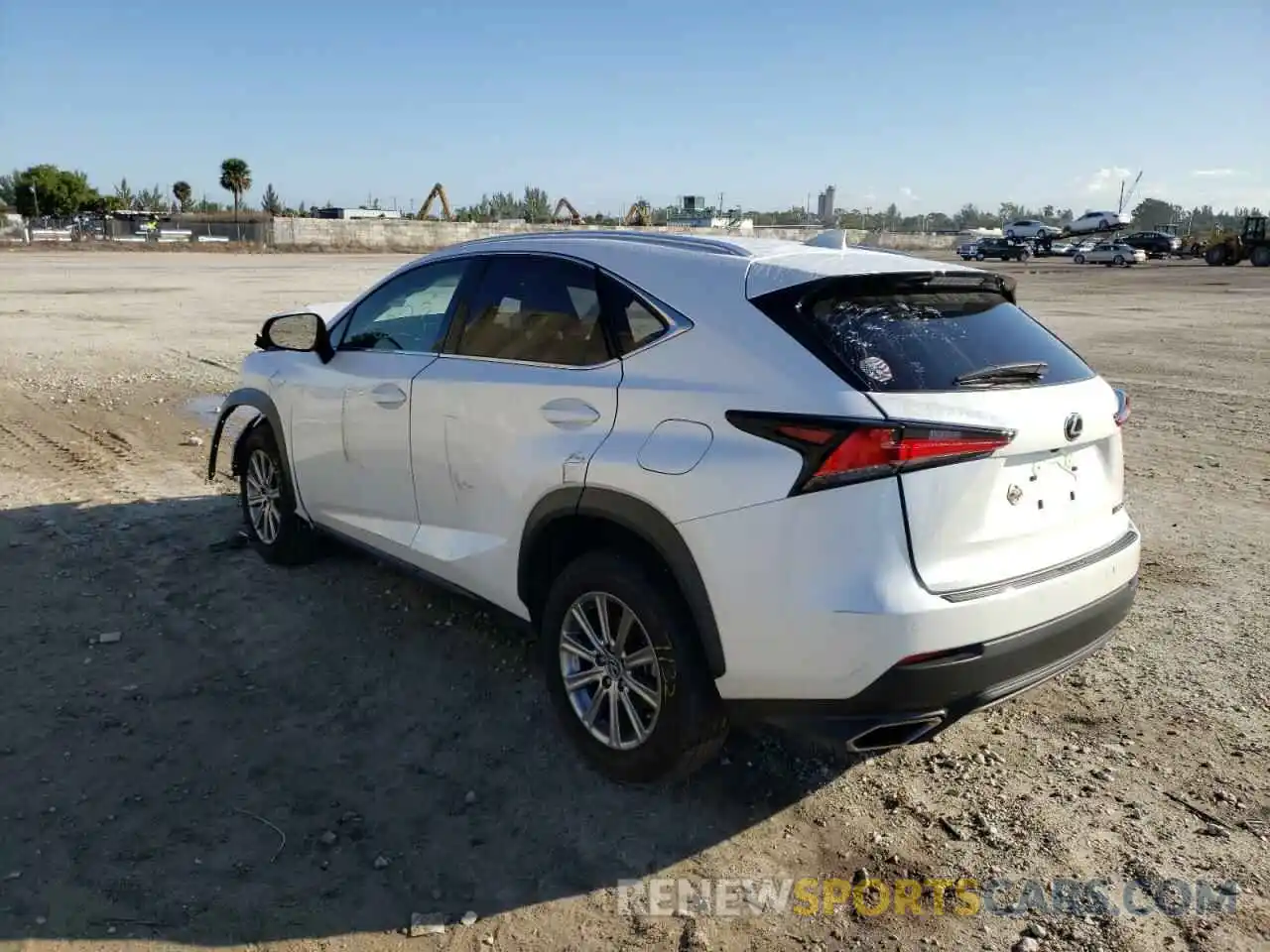 3 Фотография поврежденного автомобиля JTJDARDZ4L5018078 LEXUS NX 2020