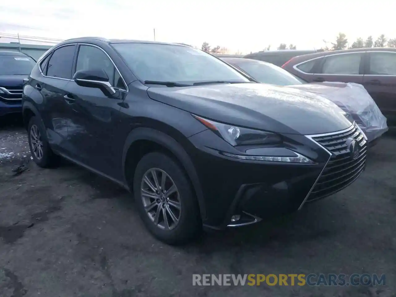 1 Photograph of a damaged car JTJDARDZ5L2222258 LEXUS NX 2020