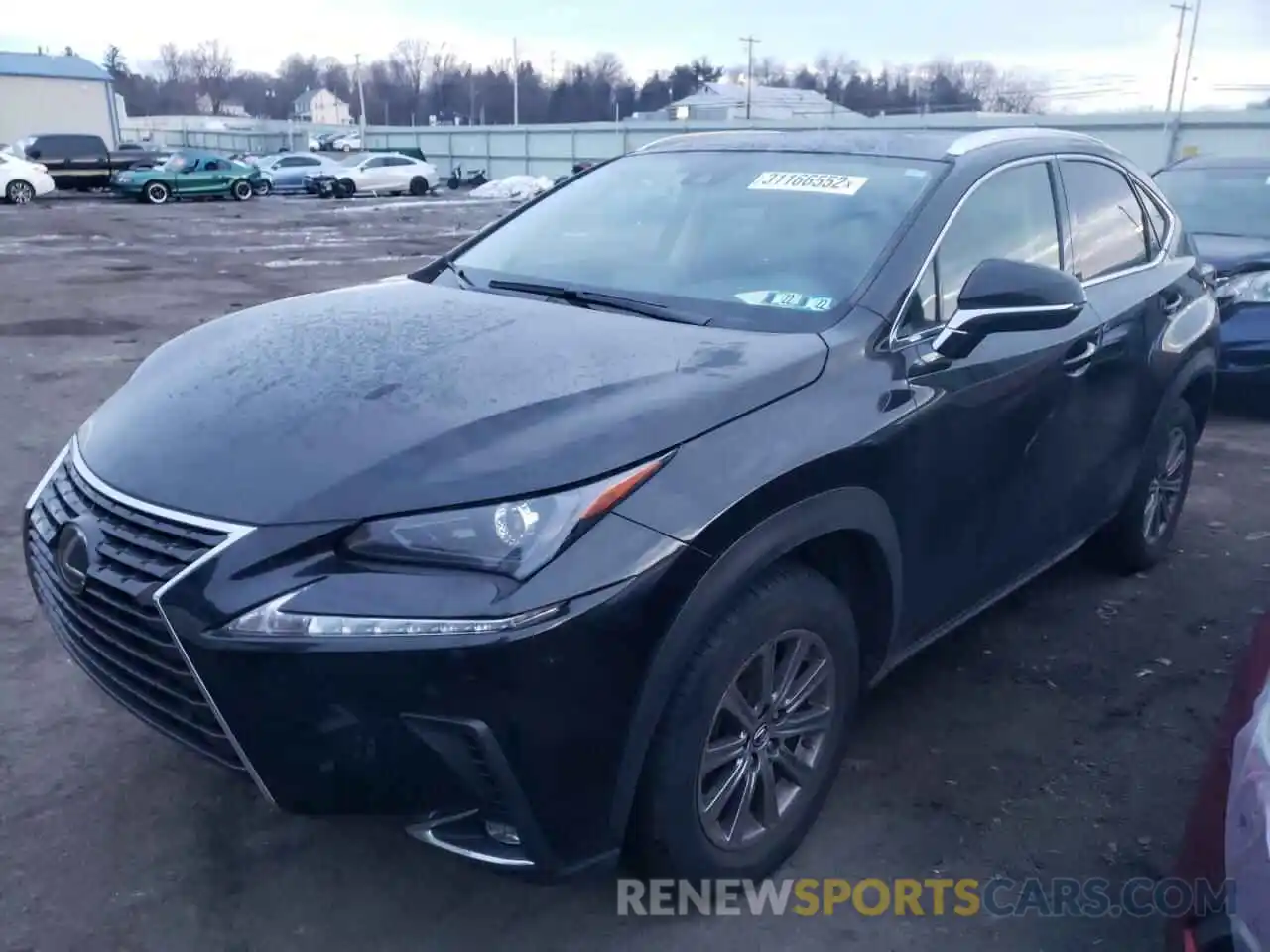 2 Фотография поврежденного автомобиля JTJDARDZ5L2222258 LEXUS NX 2020