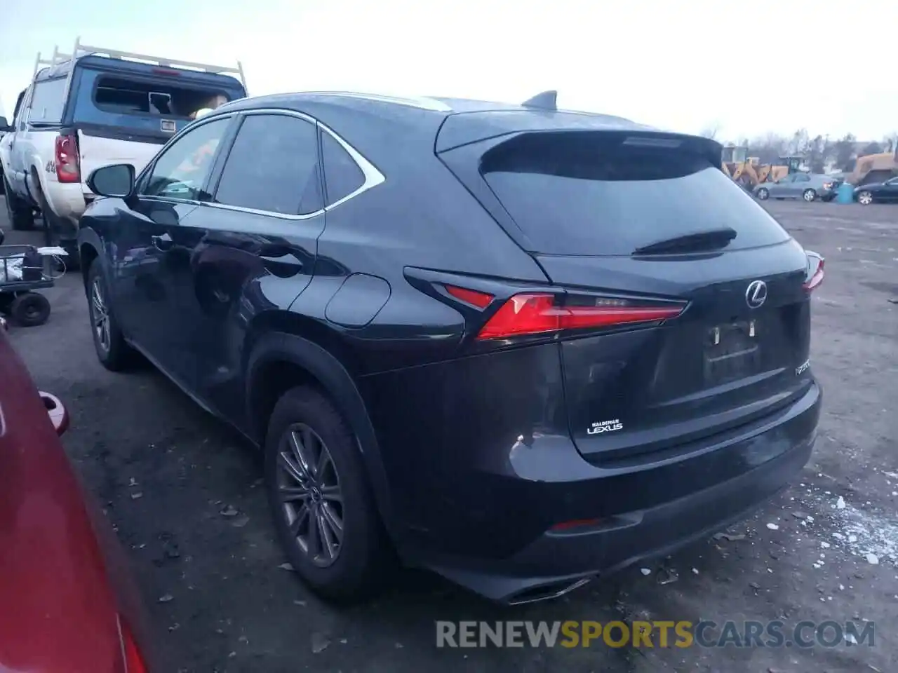 3 Фотография поврежденного автомобиля JTJDARDZ5L2222258 LEXUS NX 2020