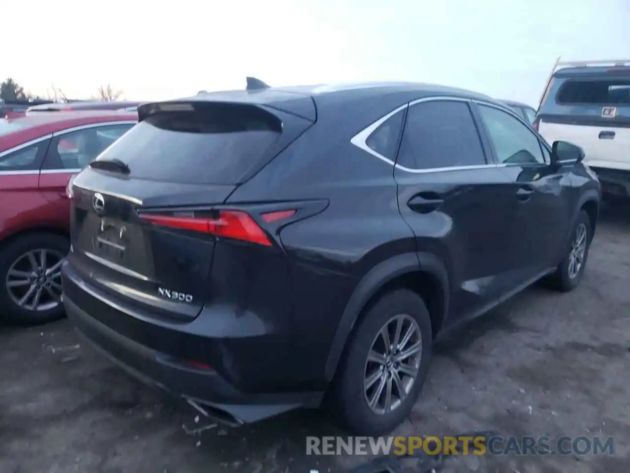 4 Фотография поврежденного автомобиля JTJDARDZ5L2222258 LEXUS NX 2020