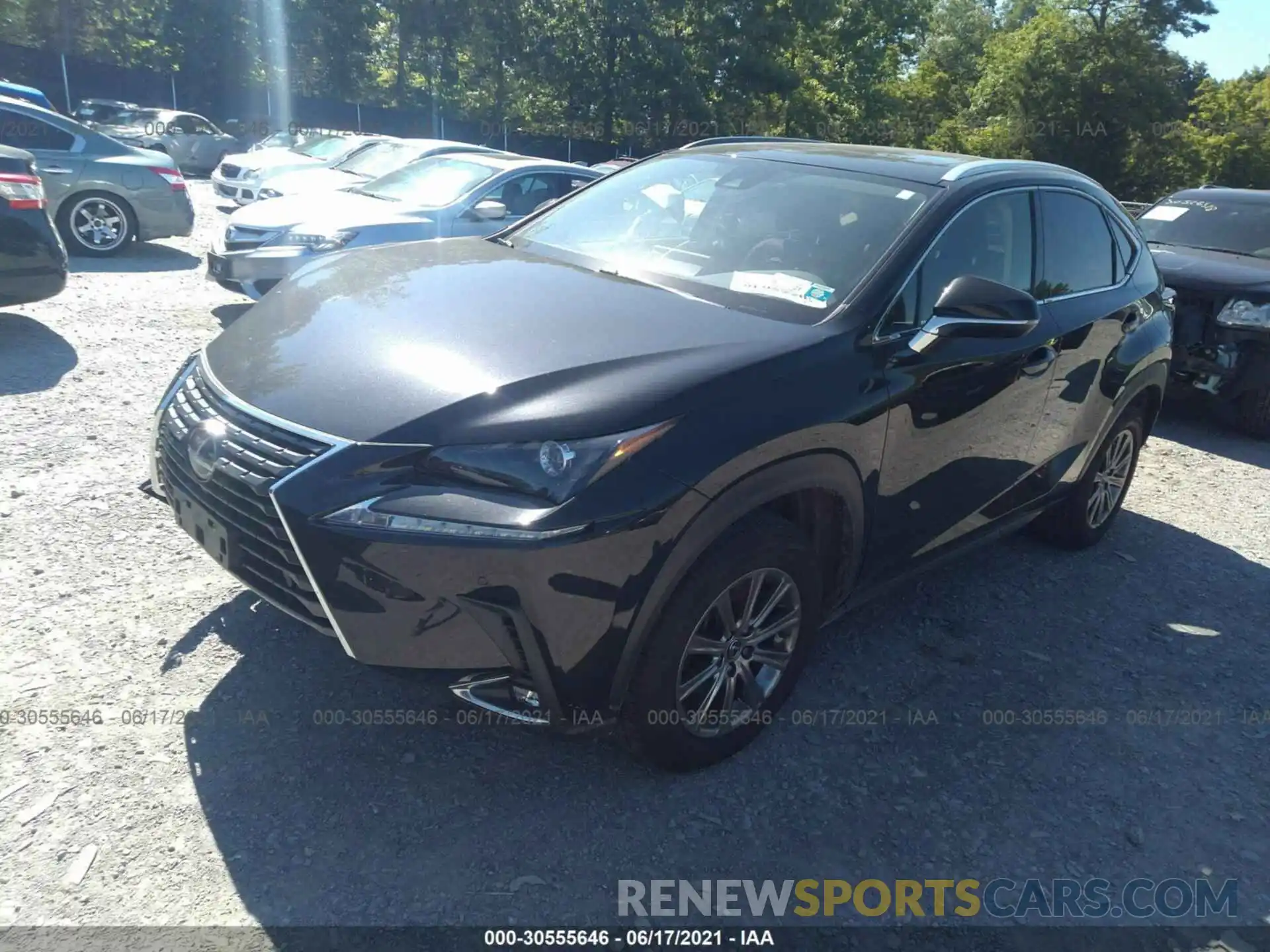 2 Photograph of a damaged car JTJDARDZ5L2222678 LEXUS NX 2020