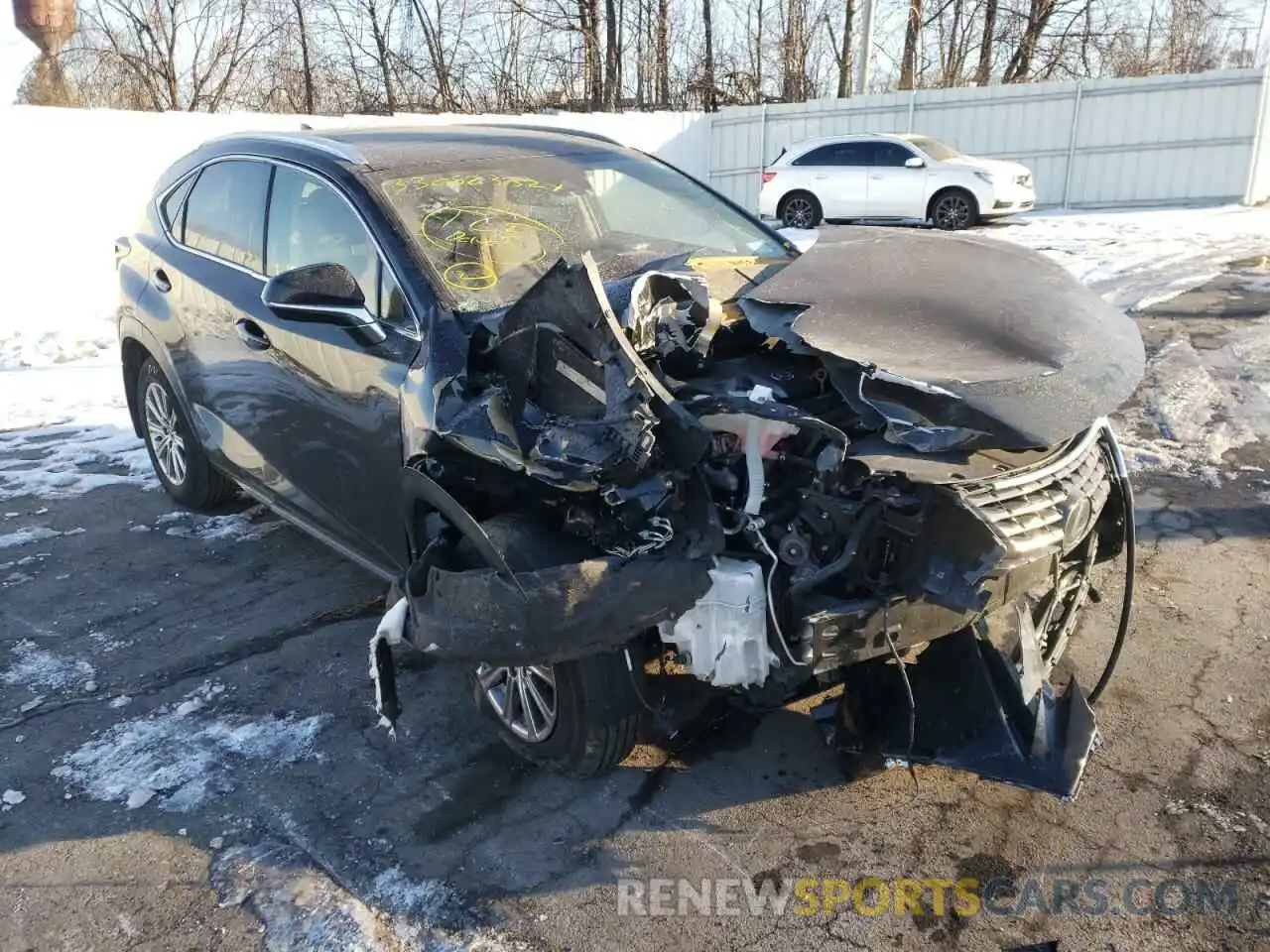 1 Photograph of a damaged car JTJDARDZ5L2231333 LEXUS NX 2020