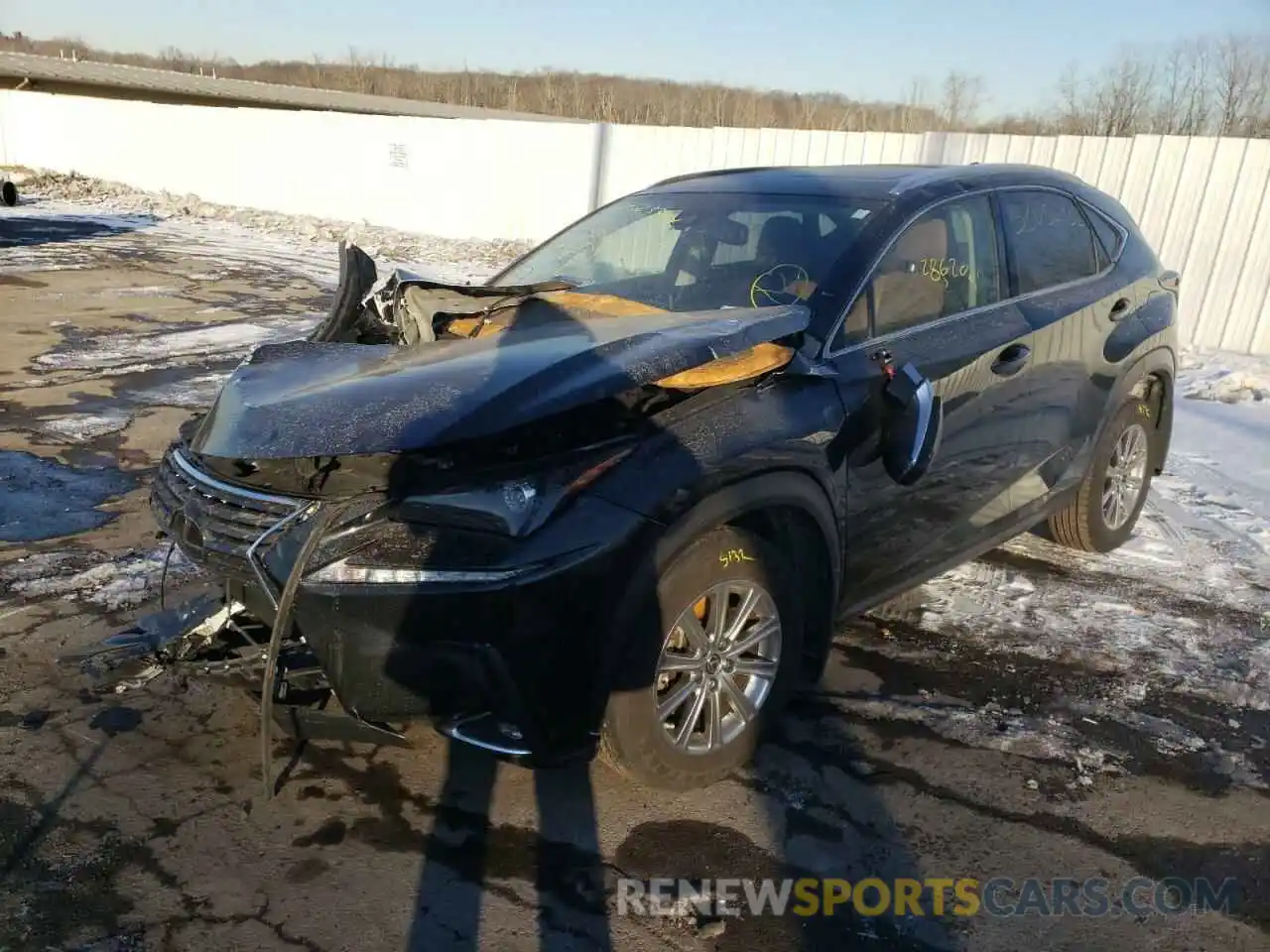 2 Photograph of a damaged car JTJDARDZ5L2231333 LEXUS NX 2020