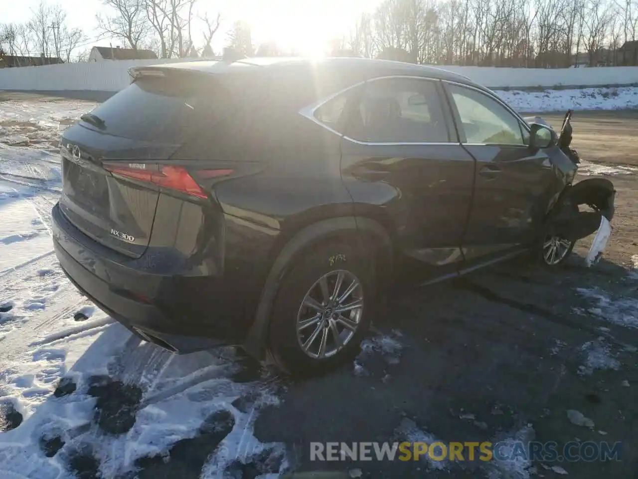 4 Фотография поврежденного автомобиля JTJDARDZ5L2231333 LEXUS NX 2020