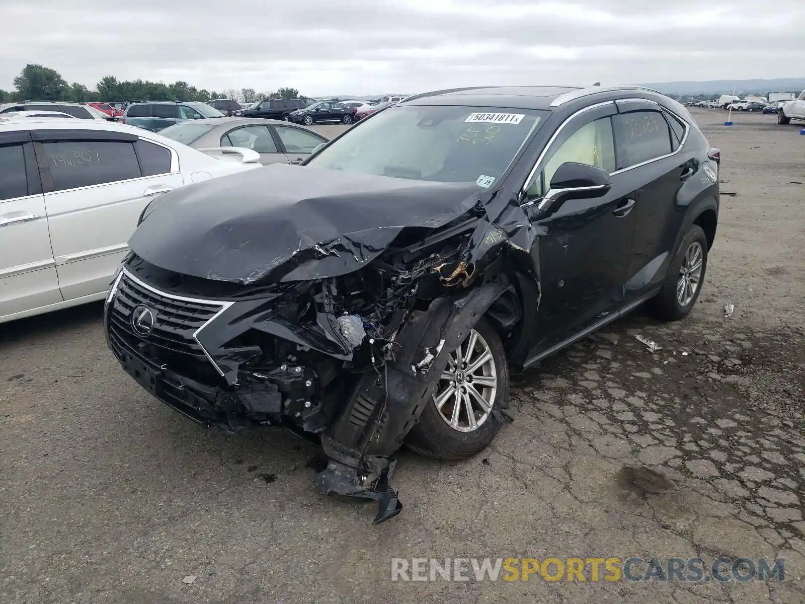 2 Photograph of a damaged car JTJDARDZ5L2235625 LEXUS NX 2020