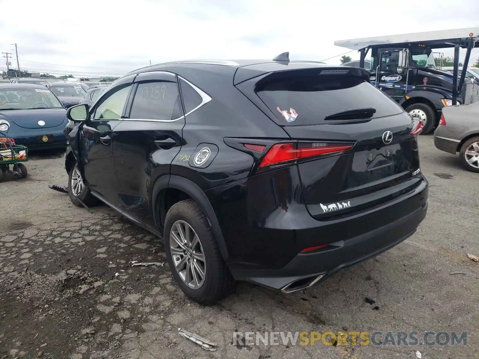 3 Photograph of a damaged car JTJDARDZ5L2235625 LEXUS NX 2020